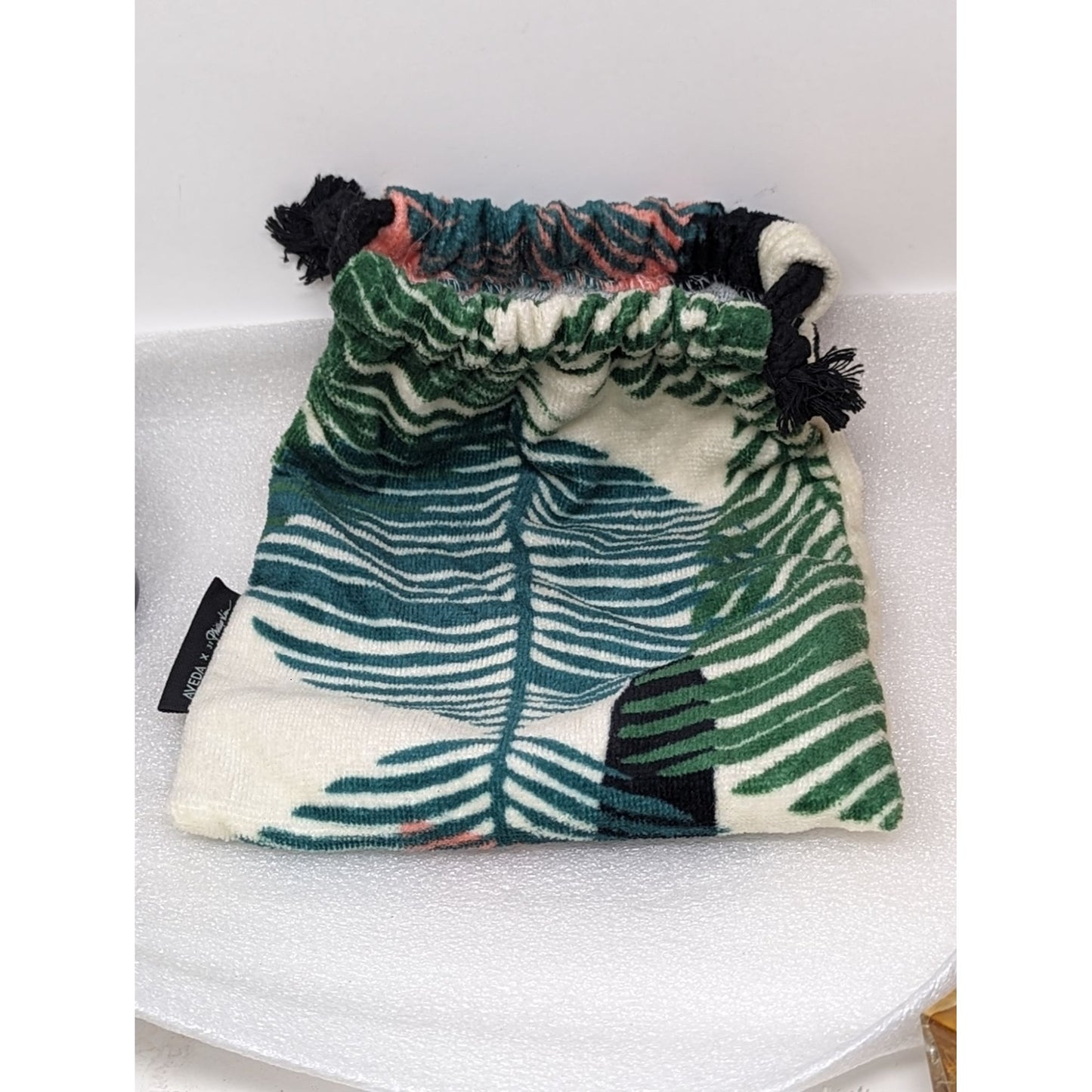 Aveda x 3.1 Phillip Lim Terry Leaf Drawstring Pouch