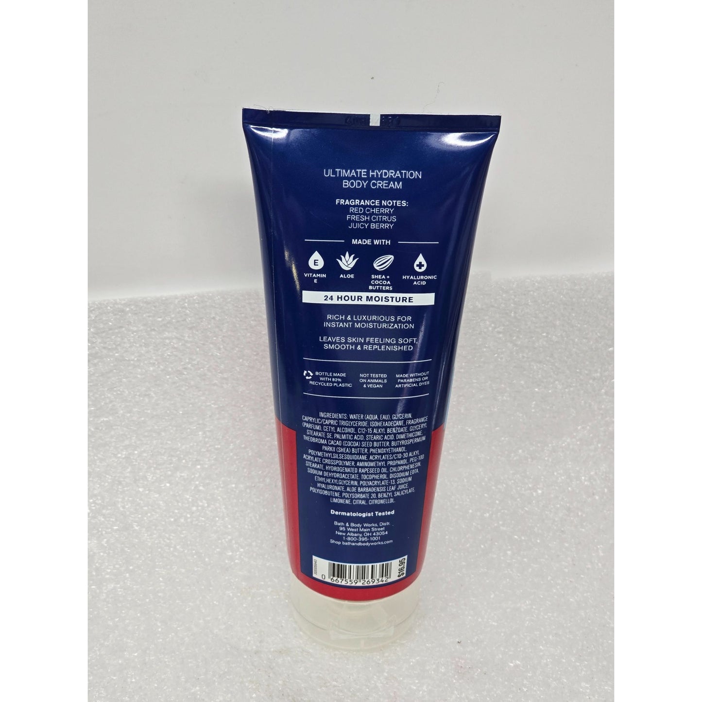 Bath & Body Works Firecracker Pop Ultimate Hydration Body Cream 8 Oz Shea Butter
