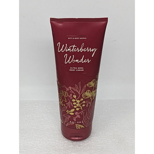 Bath & Body Works Winterberry Wonder Ultra Shea Body Cream 8 oz