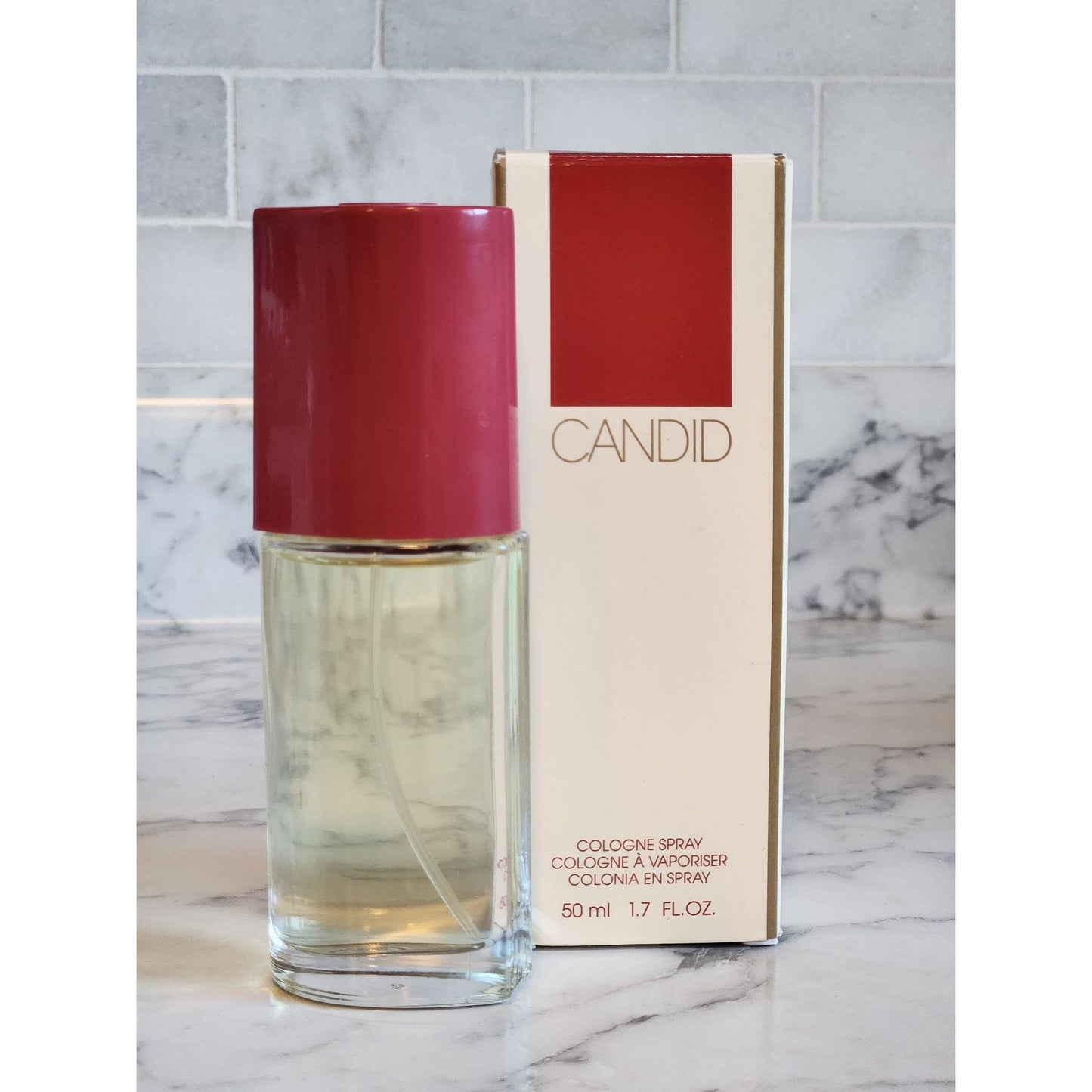 Vintage Candid Cologne Perfume Spray 1.7 Oz. By Avon
