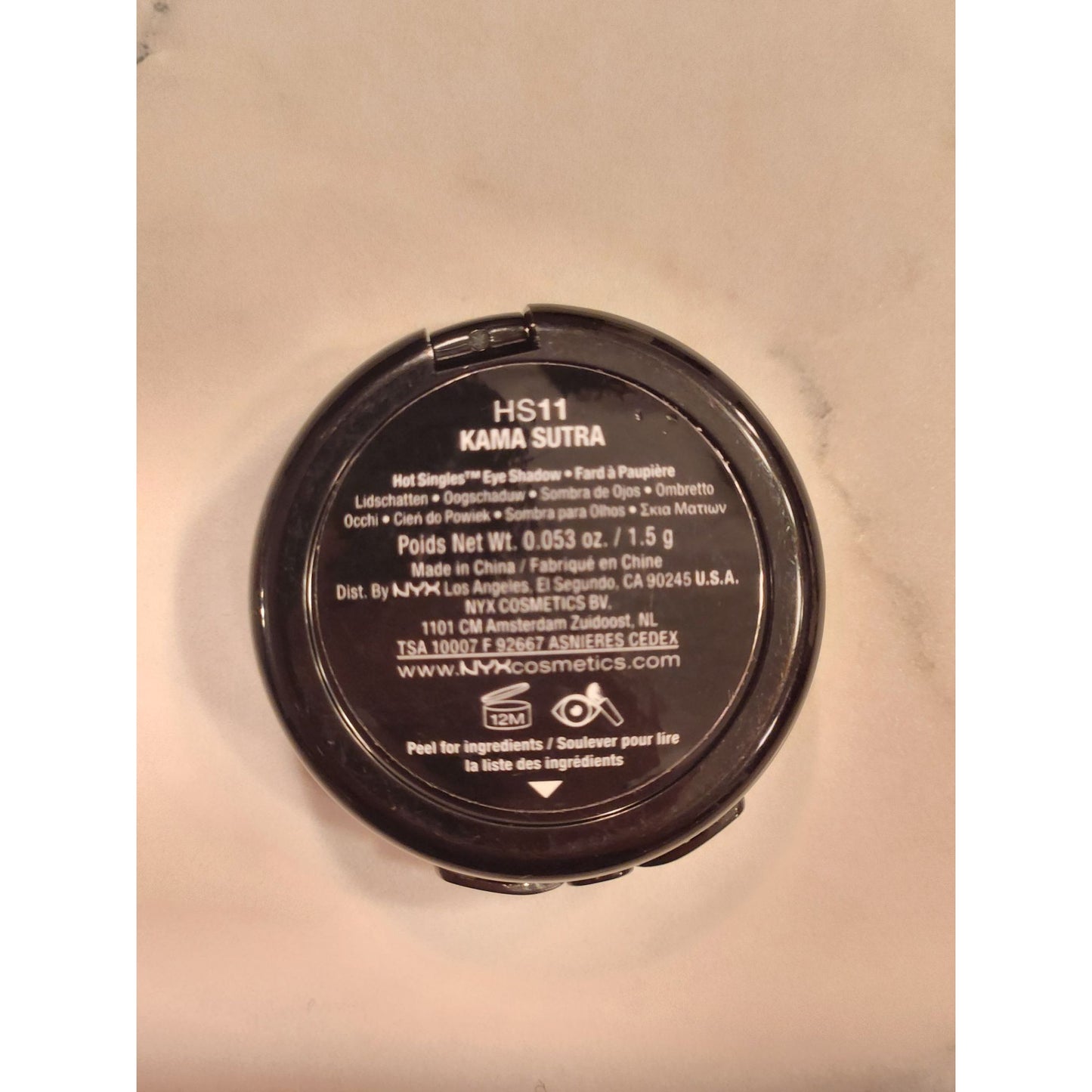 NYX Hot Singles Eyeshadow Kama Sutra Purple