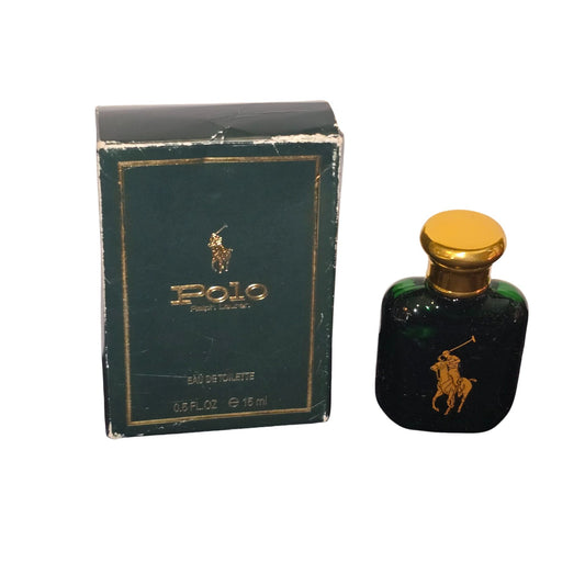 Ralph Lauren Polo Green Eau De Toilette Cologne 0.5 Fl. Oz / 15 Ml