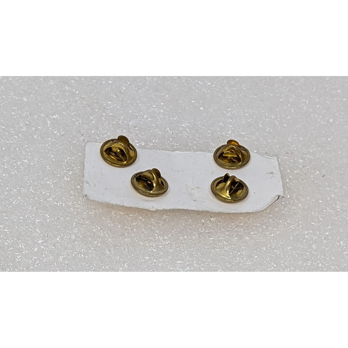 Vintage U.S. Military Collar Insignia Pins Gold Tone Set Of 2
