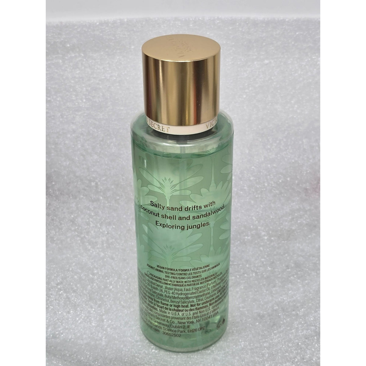 Victoria's Secret Vibrant Breeze Fragrance Mist 8.4 oz Coconut & Sandalwood