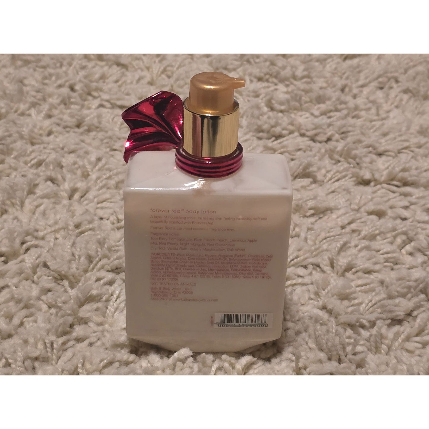 Bath & Body Works Forever Red Body Lotion 10 Fl Oz