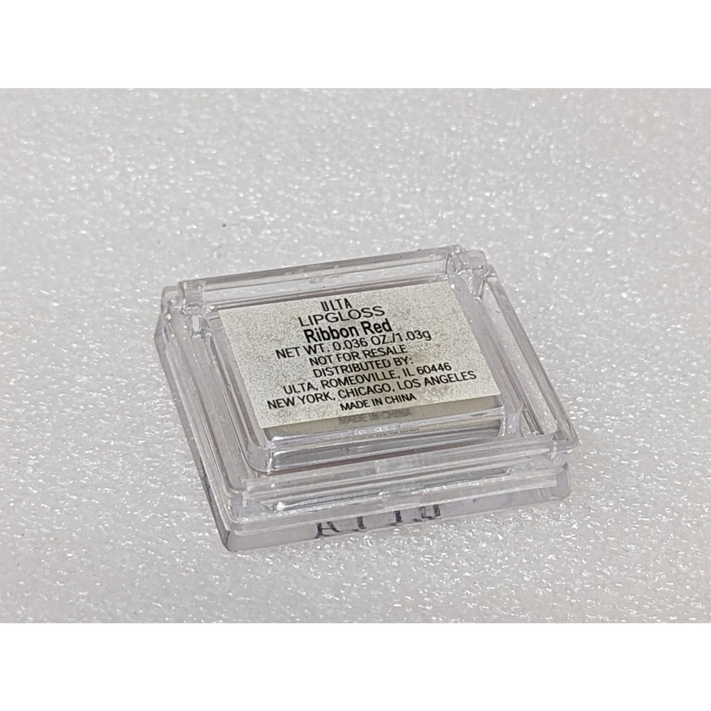 Ulta Lip Gloss Ribbon Red .036 oz