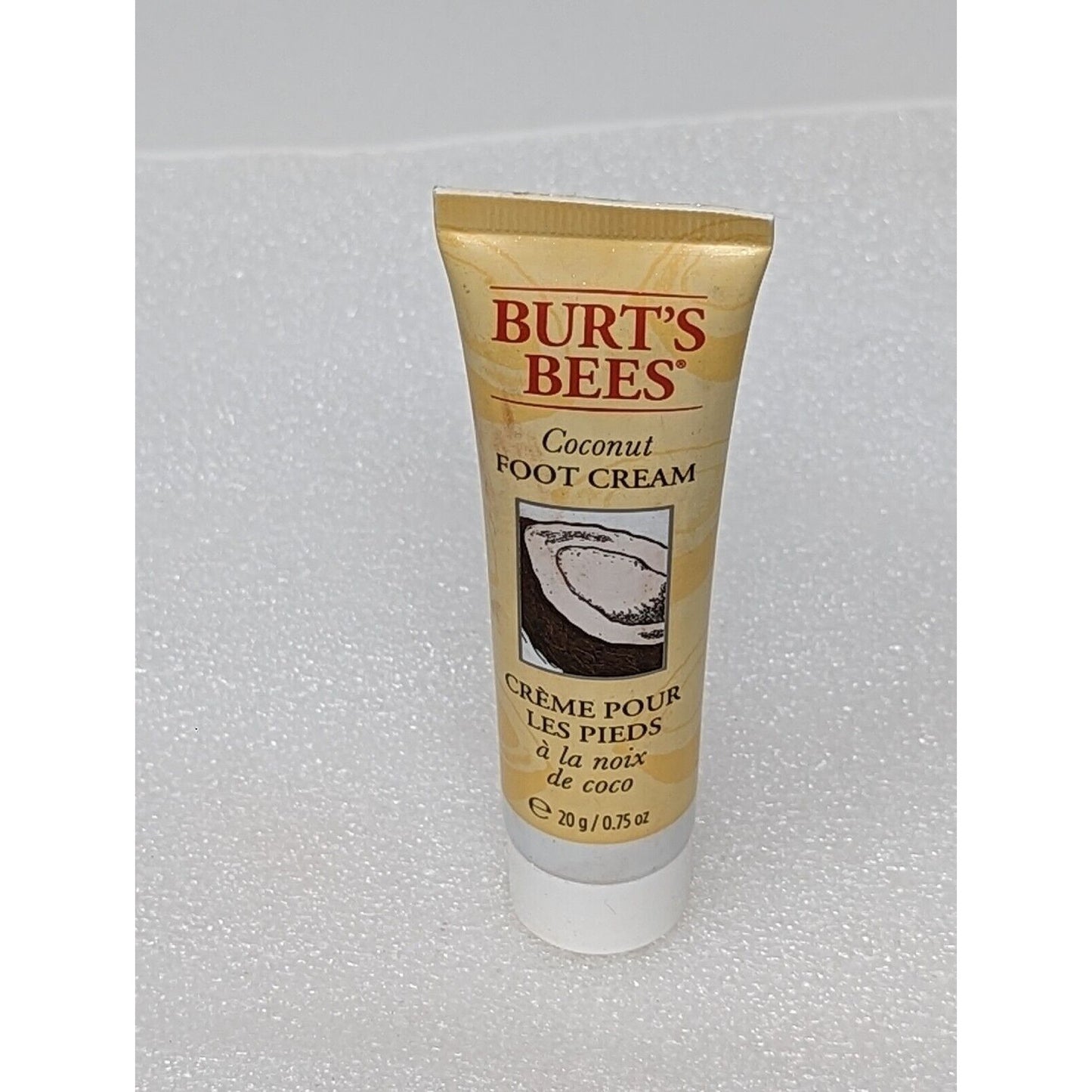 Burt's Bees Coconut Foot Cream .75 oz Travel Size