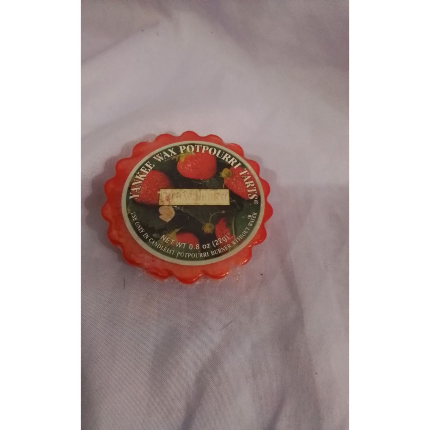 Yankee Candle Wax Potpourri Tart - Strawberry Scent, 0.8 oz
