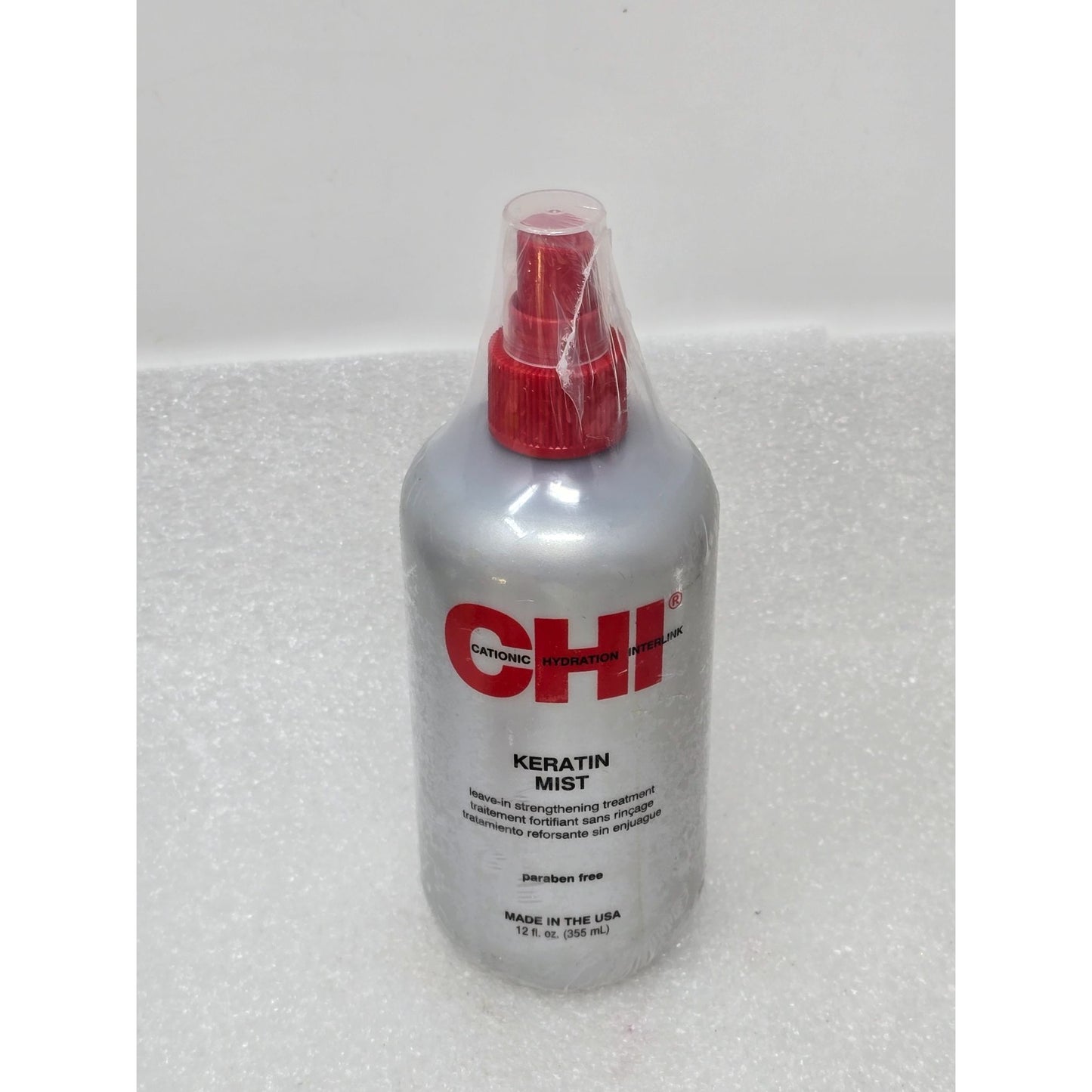 CHI Keratin Mist Leave-In Strengthening Treatment 12oz Spray Bottle