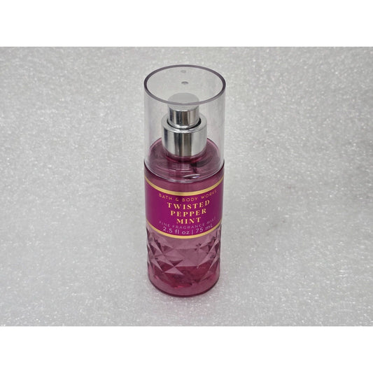 Bath & Body Works Twisted Peppermint Fine Fragrance Mist 2.5 fl oz Travel Size