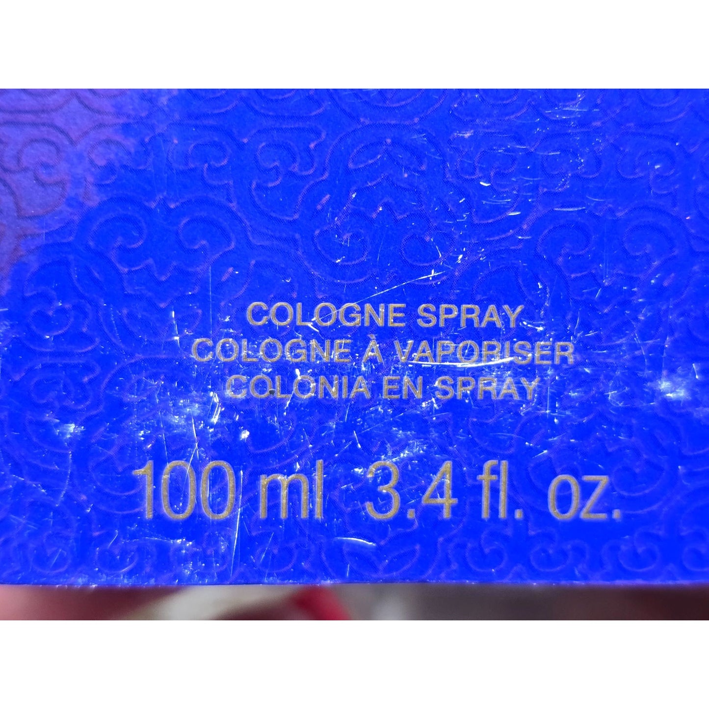 Avon Mesmerize Cologne Spray 100ml 3.4 Fl Oz Mens Fragrance Blue Bottle & Box