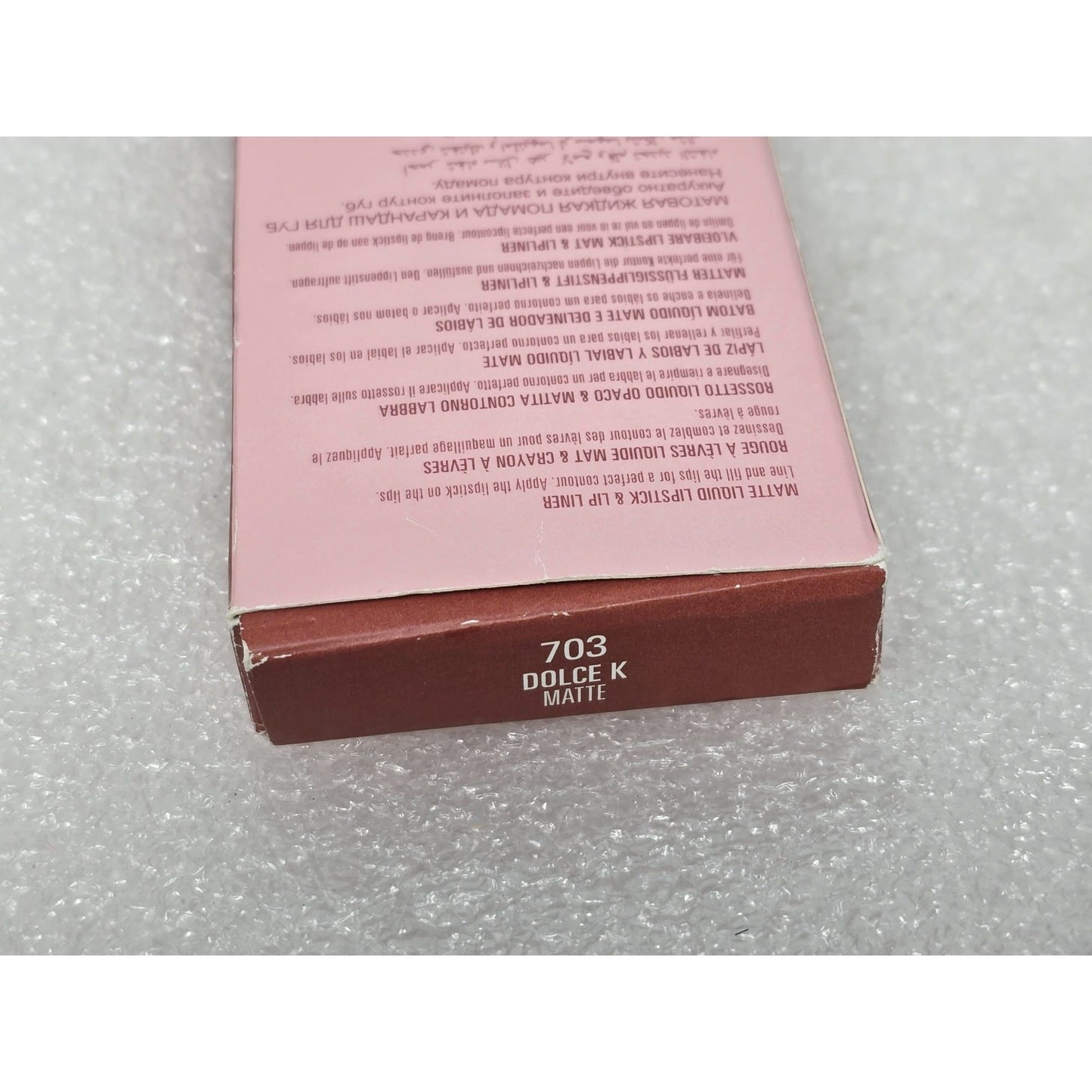Kylie Jenner Matte Liquid Lipstick & Lip Liner Set Dolce K 703