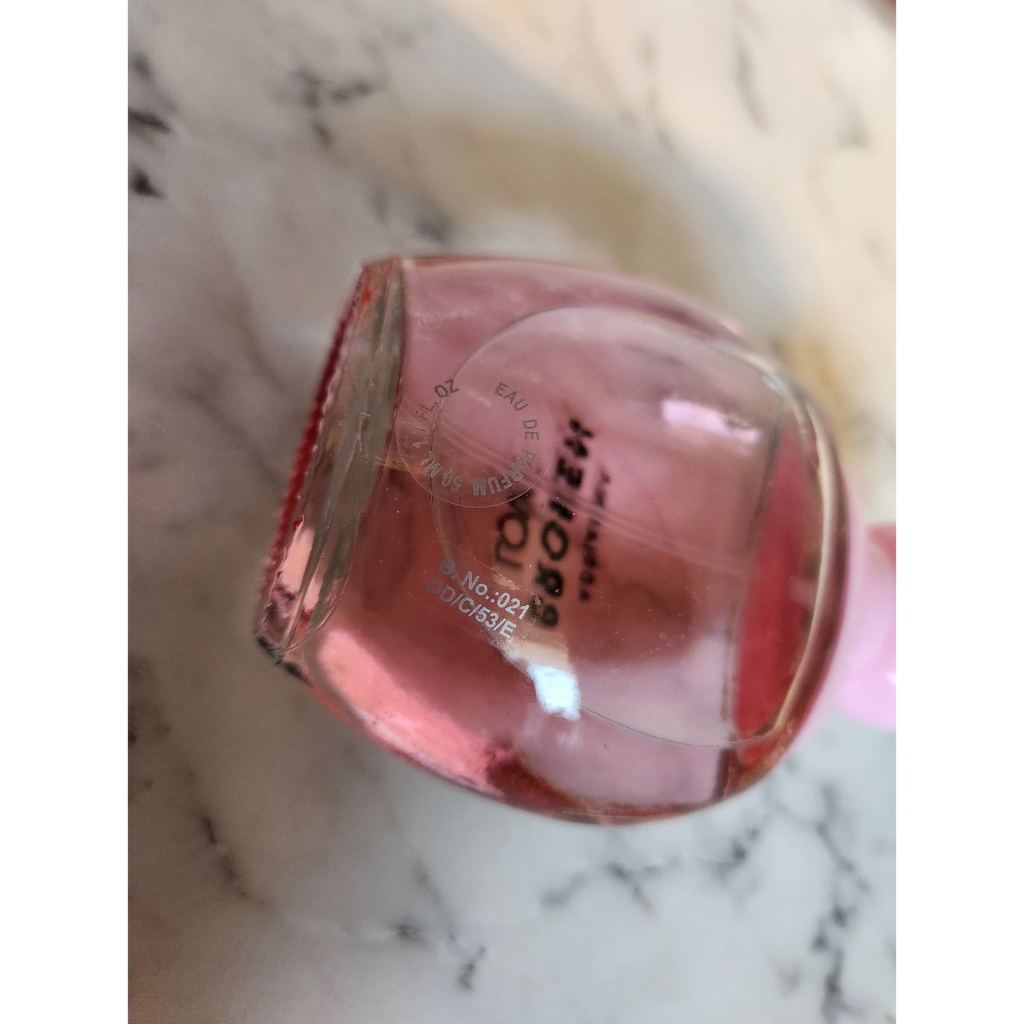 Adrianna Broken Love Eau De Parfum Perfume 1.7 Oz Feminine Scent Pink Glass
