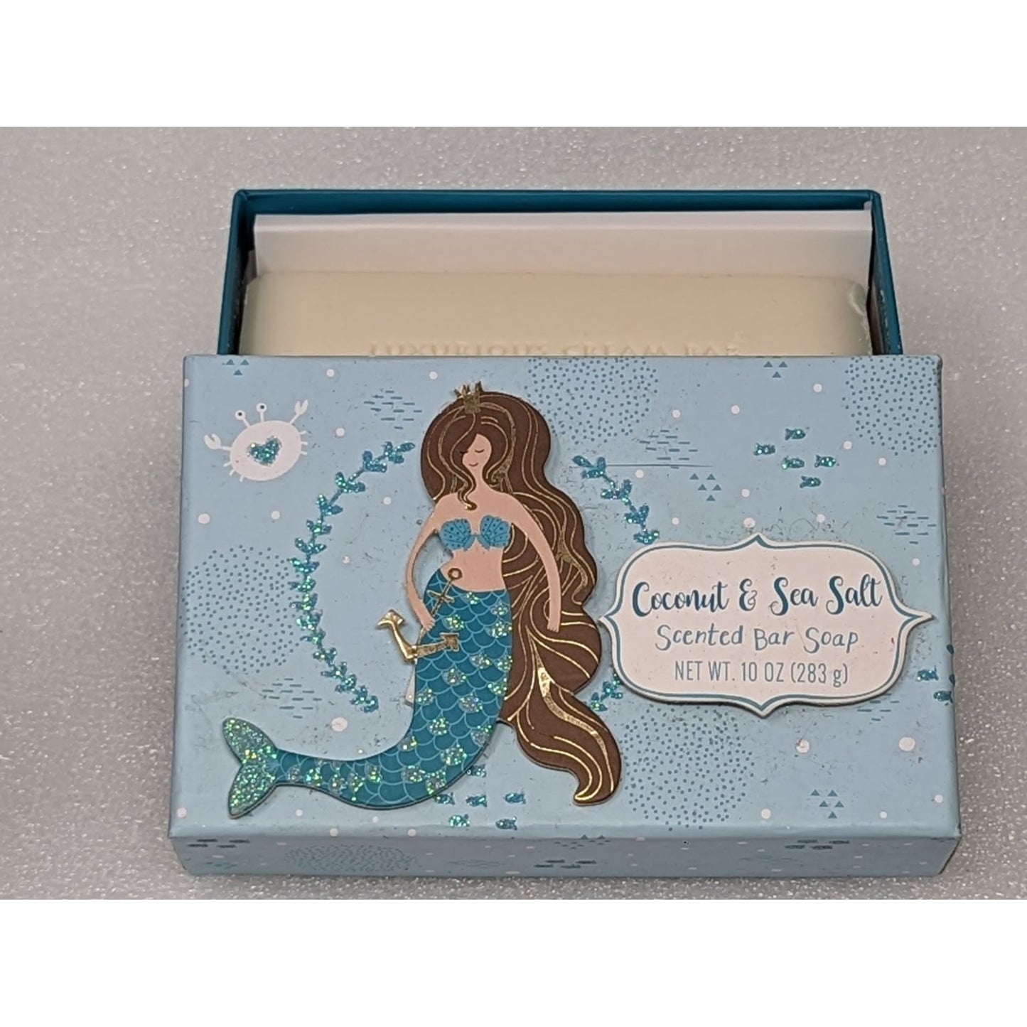 Coconut & Sea Salt Scented Bar Soap 10 oz