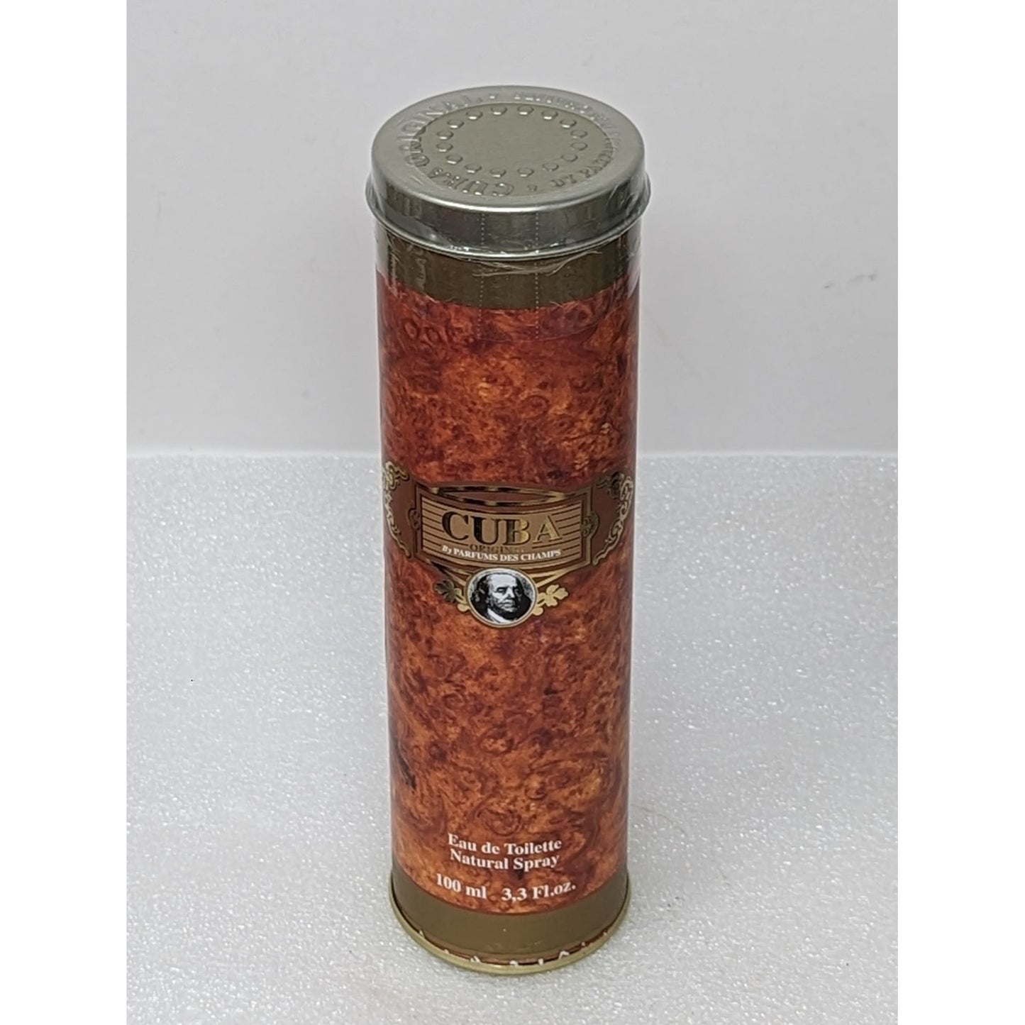 Cuba Original By Parfums Des Champs Eau de Toilette Natural Cologne Spray 3.3 oz