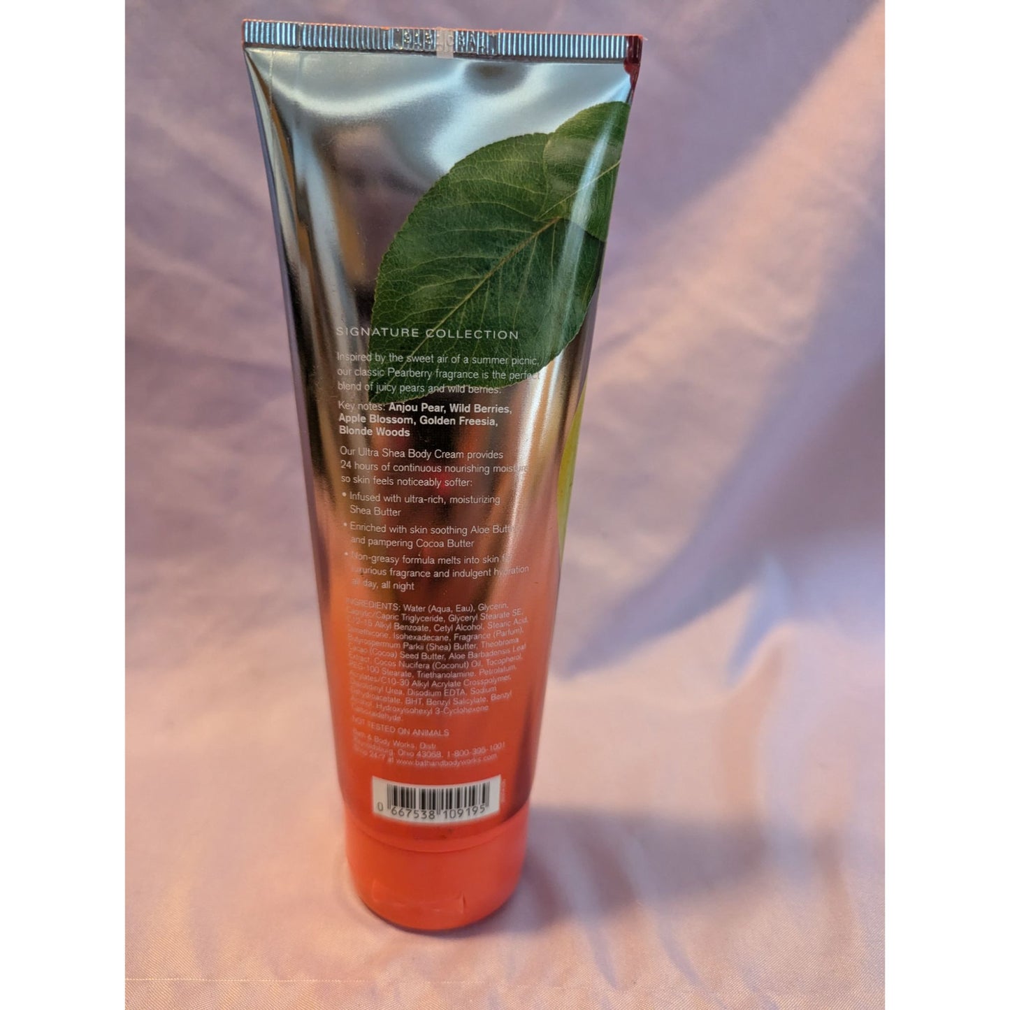 Bath & Body Works Pearberry Ultra Shea Body Cream Nourishing 24-Hour Moisture