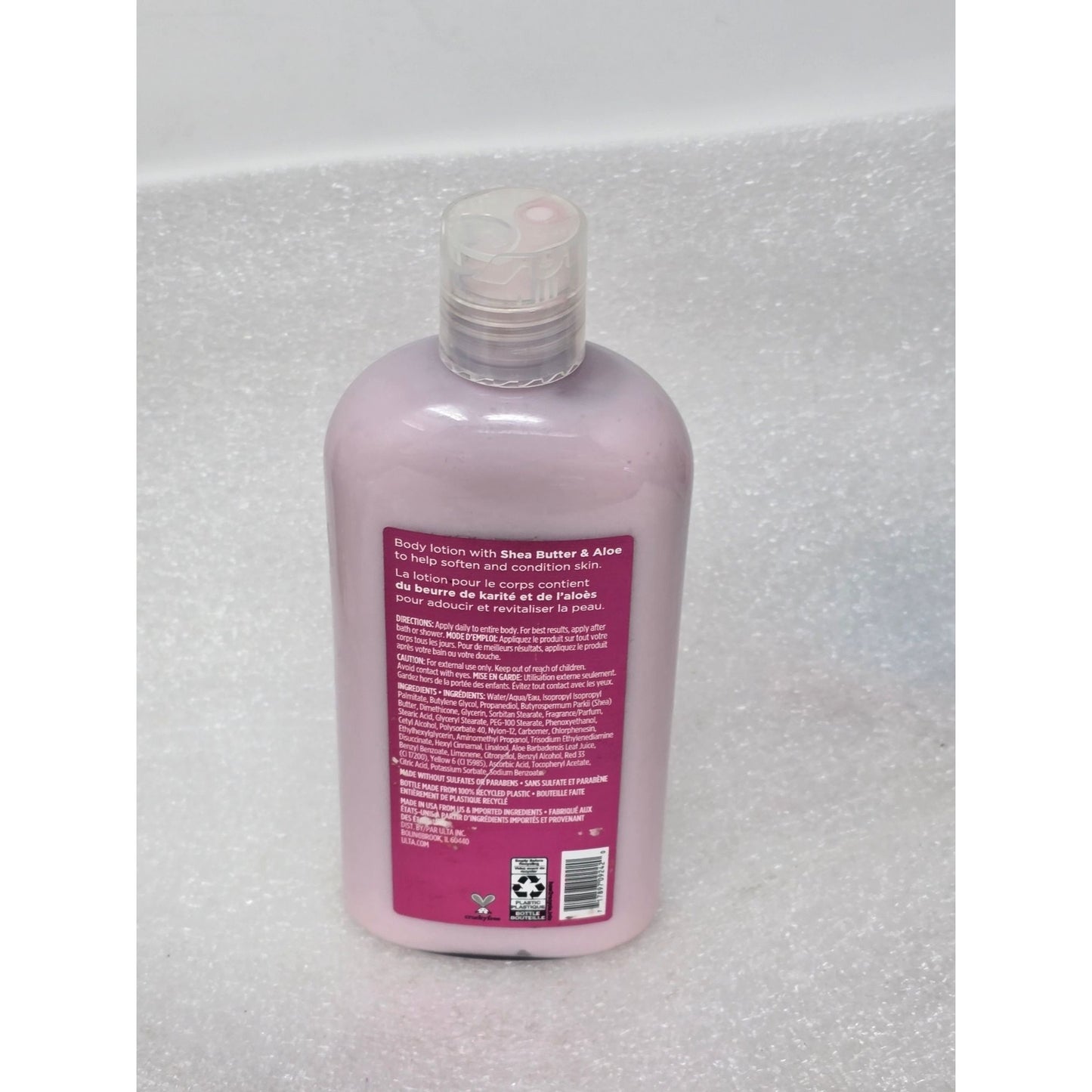 Ulta Beauty Citrus Rose Scented Body Lotion 10.5 Fl. Oz With Shea Butter & Aloe