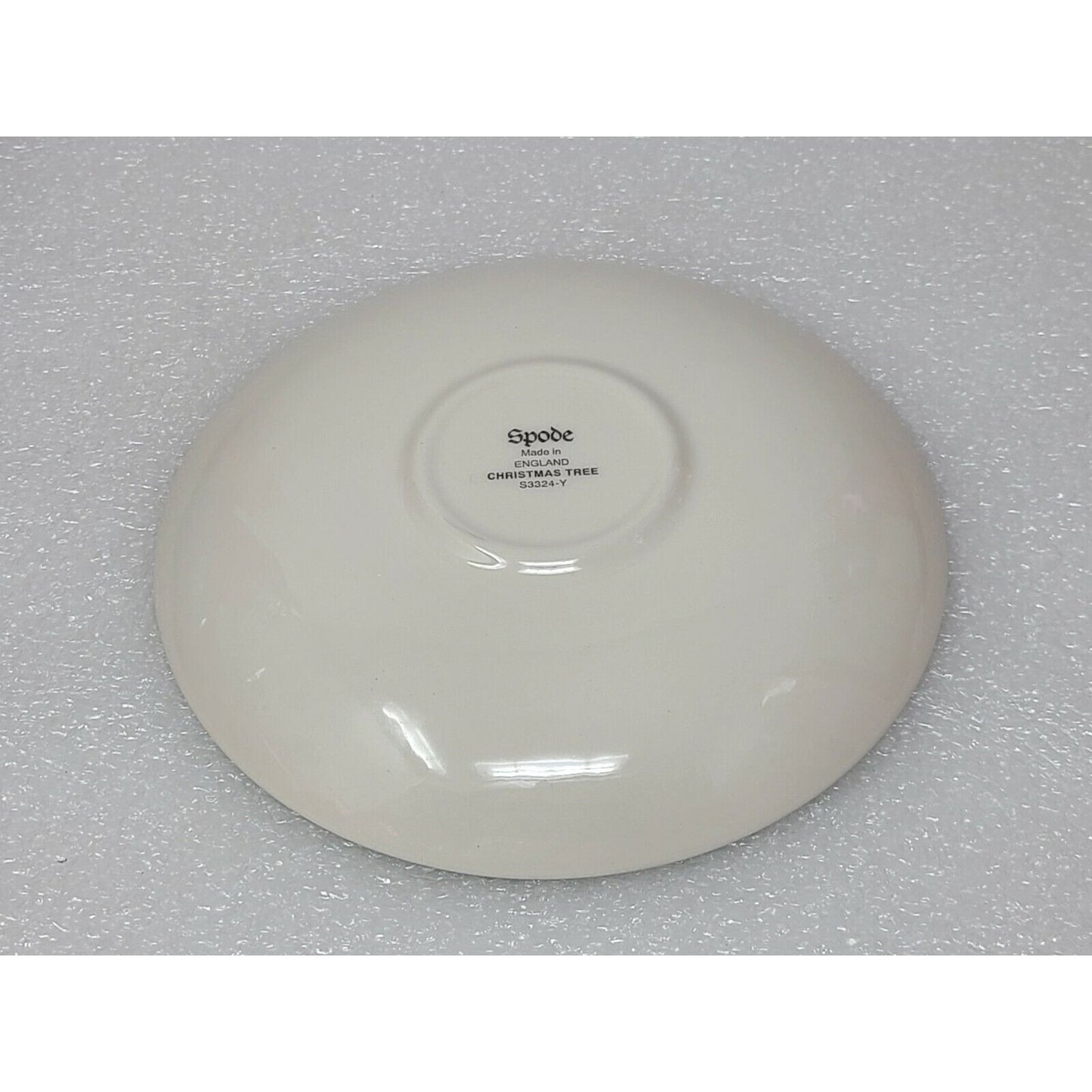 Vintage Spode England Christmas Tree Saucer 5 5/8" S3324-Y