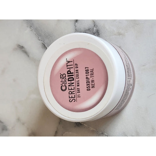Color Club Serendipity 21 Day At-Home Nail Color Dip New-tral