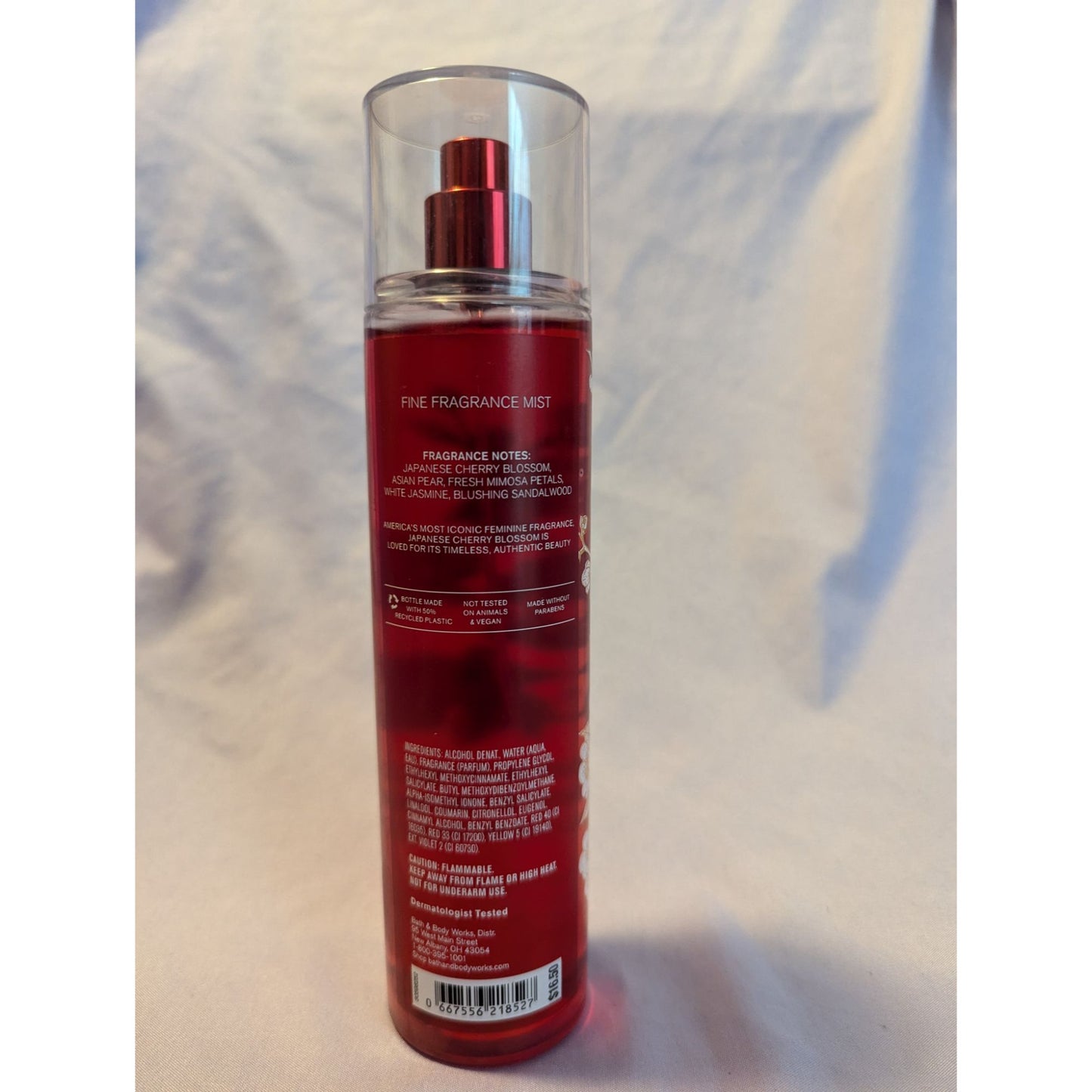 Bath & Body Works Fine Fragrance Mist Japanese Cherry Blossom  8 oz