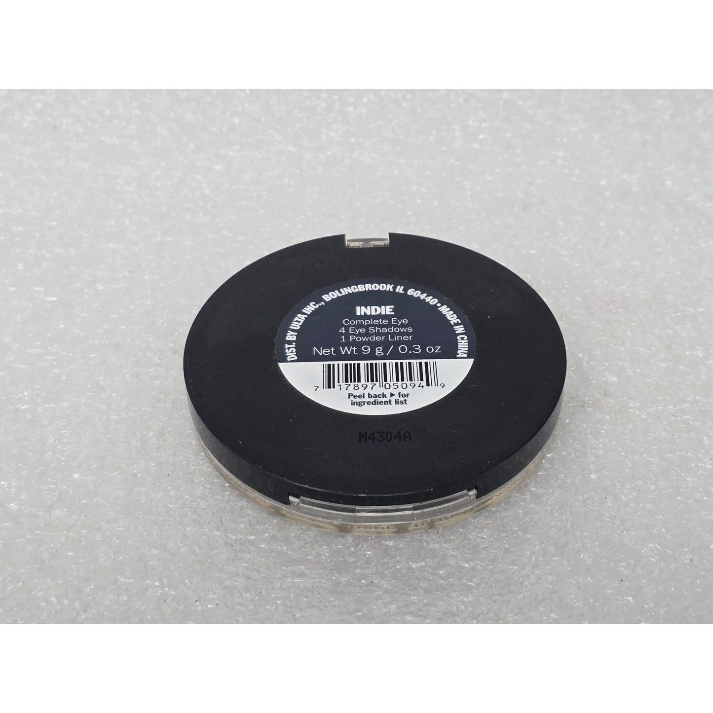 Ulta Complete Eye Shadow Palette Indie 4 Shades & Powder Liner Neutral Colors