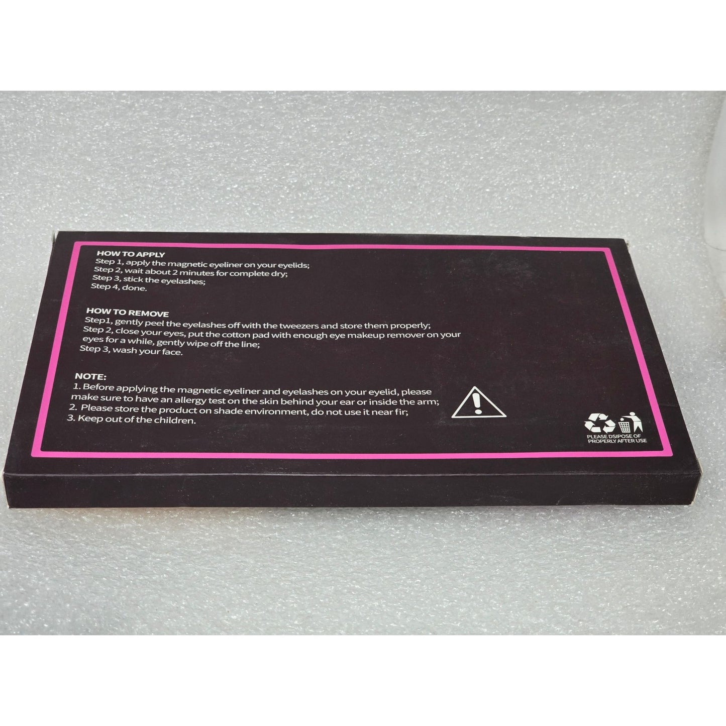 Magnetic Eyelashes & Eyeliner Kit With Easy Application Natural-Looking Lashes