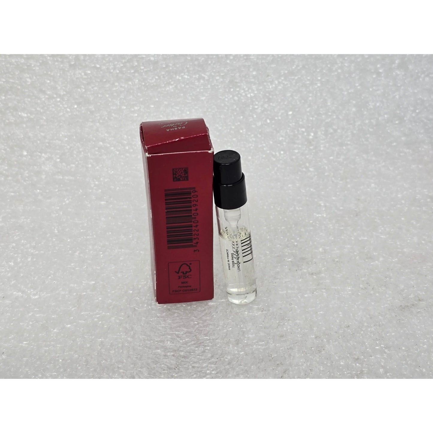 Pasha De Cartier Edition Noire Eau De Toilette Spray .06 oz Mini Travel Size