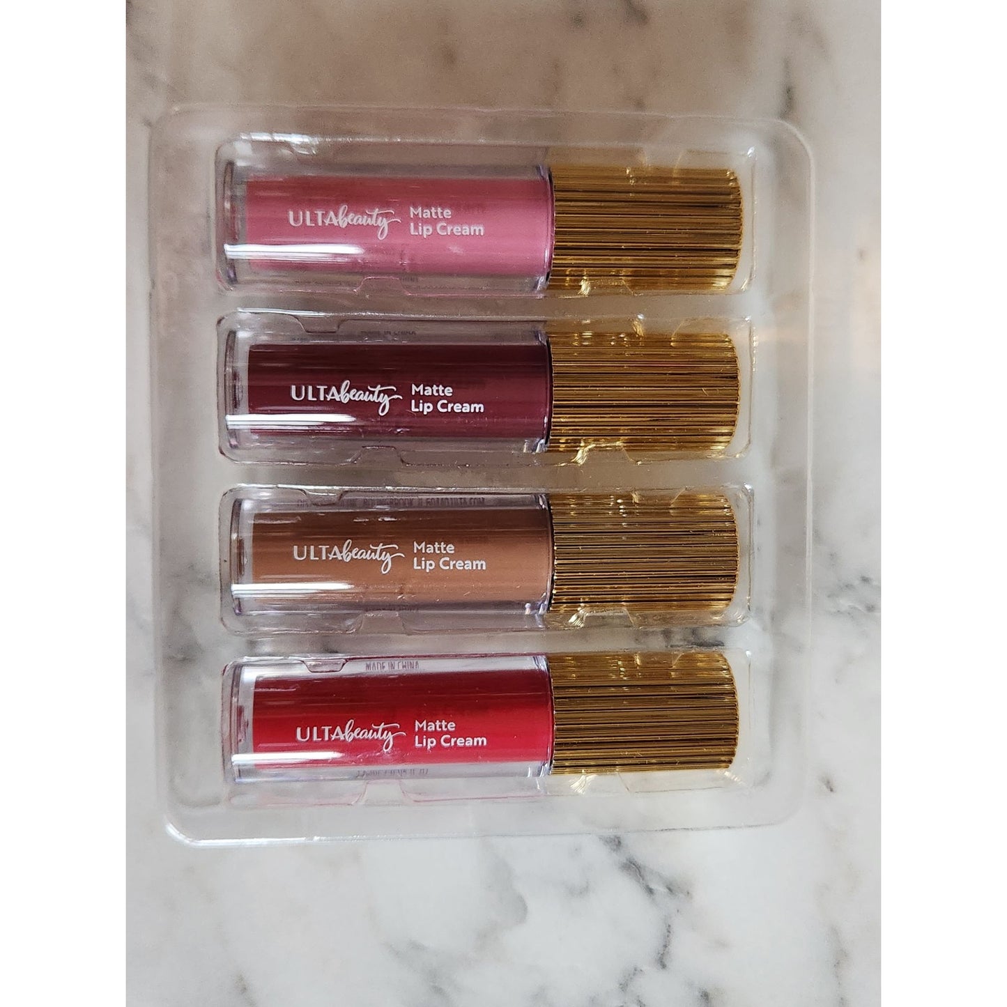 Ulta Beauty Lip Library 16-Piece Set Matte Lip Cream & Lip Stain Gloss