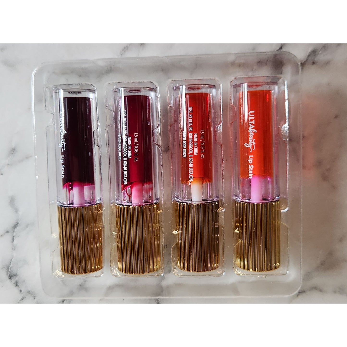 Ulta Beauty Lip Library 16-Piece Set Matte Lip Cream & Lip Stain Gloss