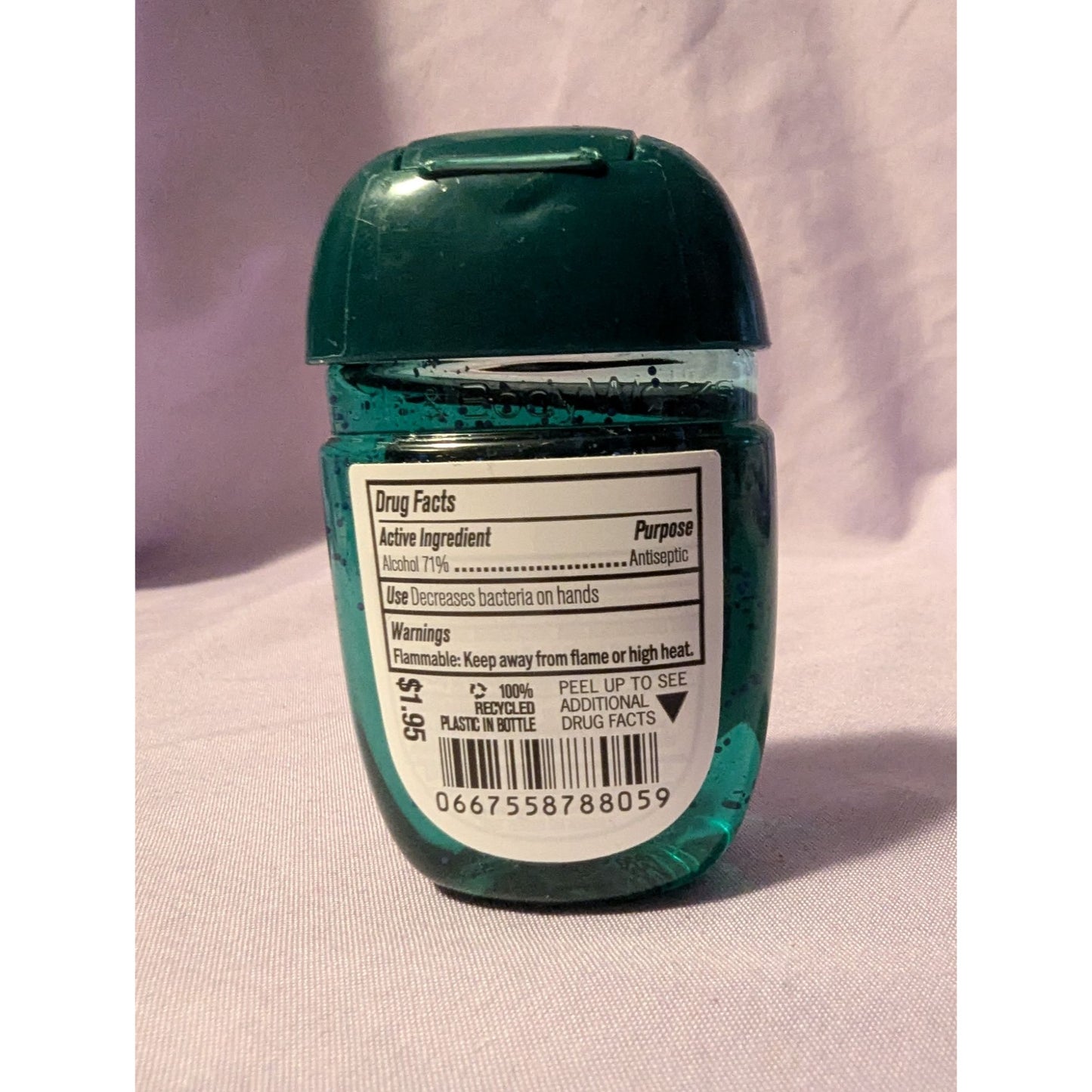 Bath & Body Works Vanilla Bean Noel PocketBac Hand Sanitizer Gel 1 Fl Oz