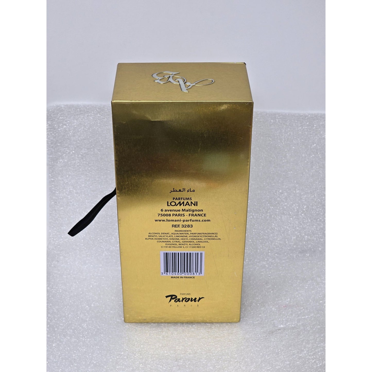 AB Spirit Millionaire Women Eau De Parfum By Lomani Paris 3.3 Fl Oz 100ml