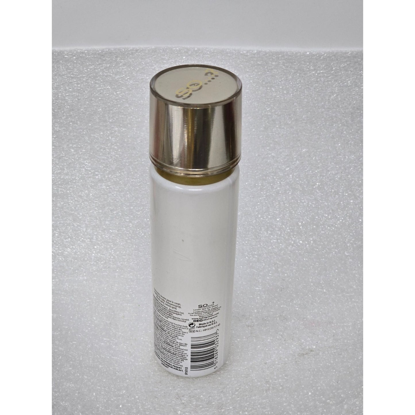 So...? Unique White Blossom Body Mist 150ml Tuberose & Pear Blossom Fragrance