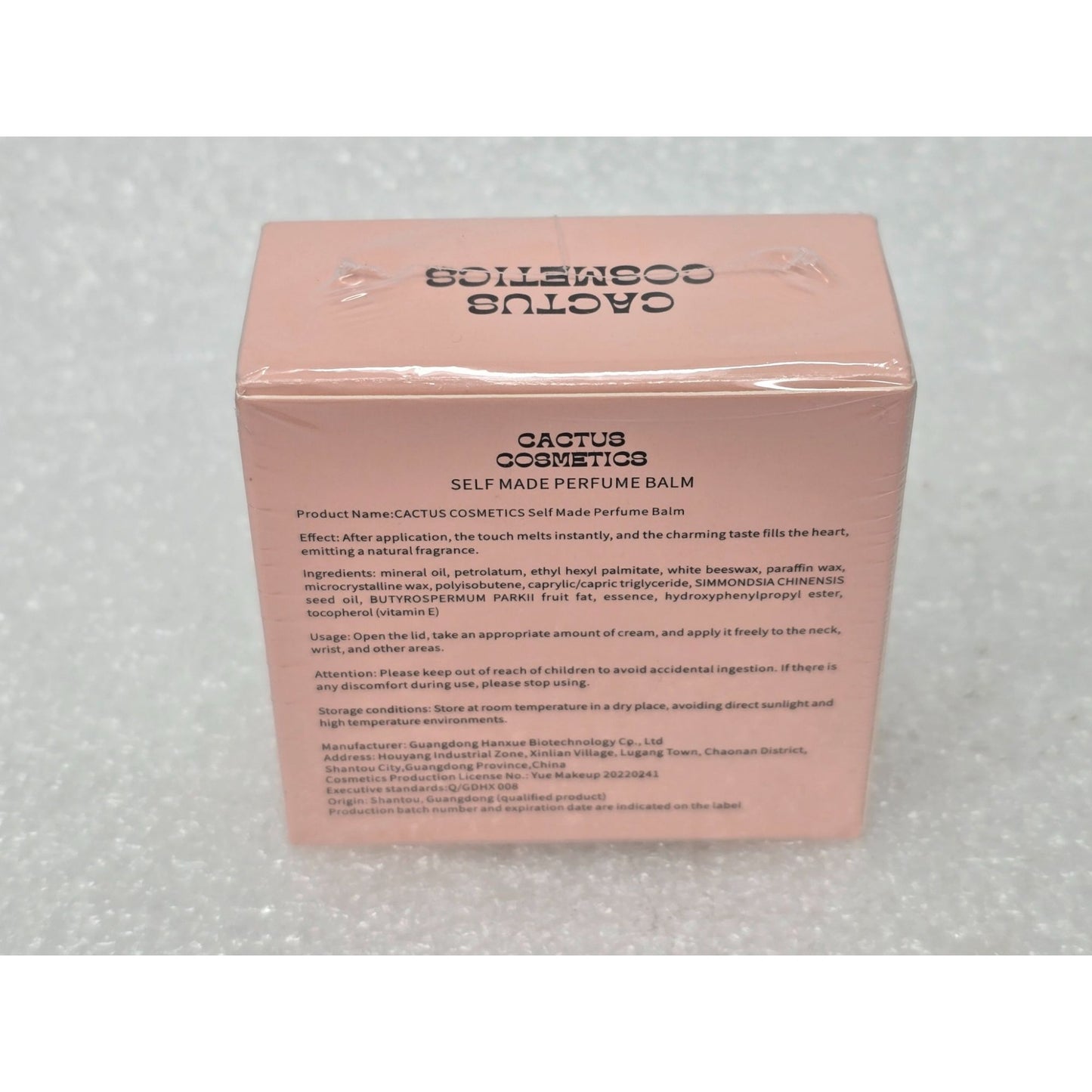 Cactus Cosmetics Self Made Perfume Balm – Solid Fragrance 3.5 g