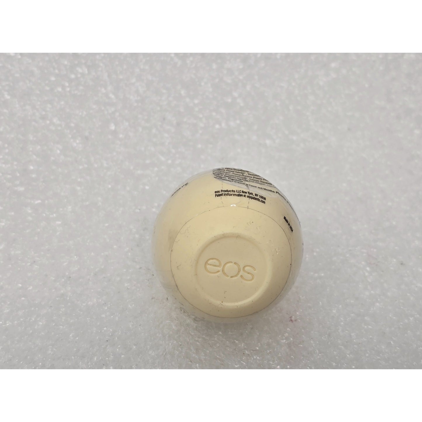 Eos Top Golf Vanilla Lip Balm .25 Oz 95% Organic 100% Natural Twist-Off Top