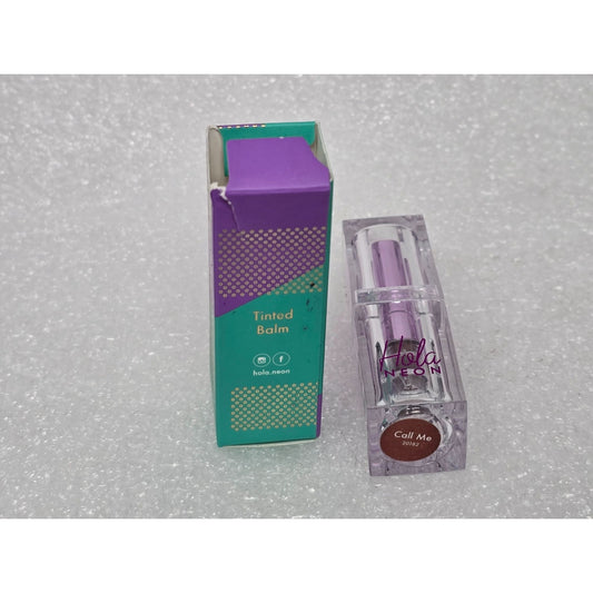 Hola Neon Tinted Balm Call Me 3.5 g / 0.12 oz - Cruelty Free Moisturizing Lip Balm
