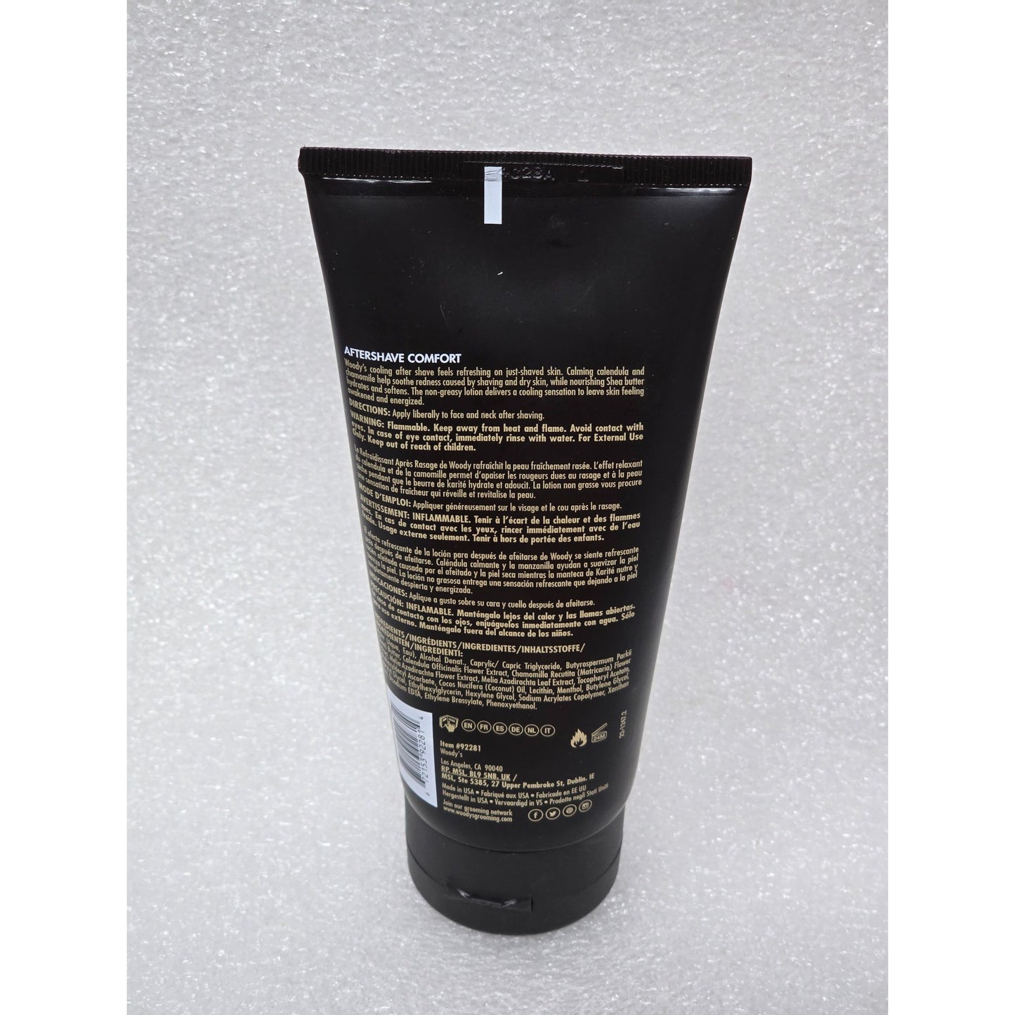 Woodys Aftershave Comfort For Men 5 Oz