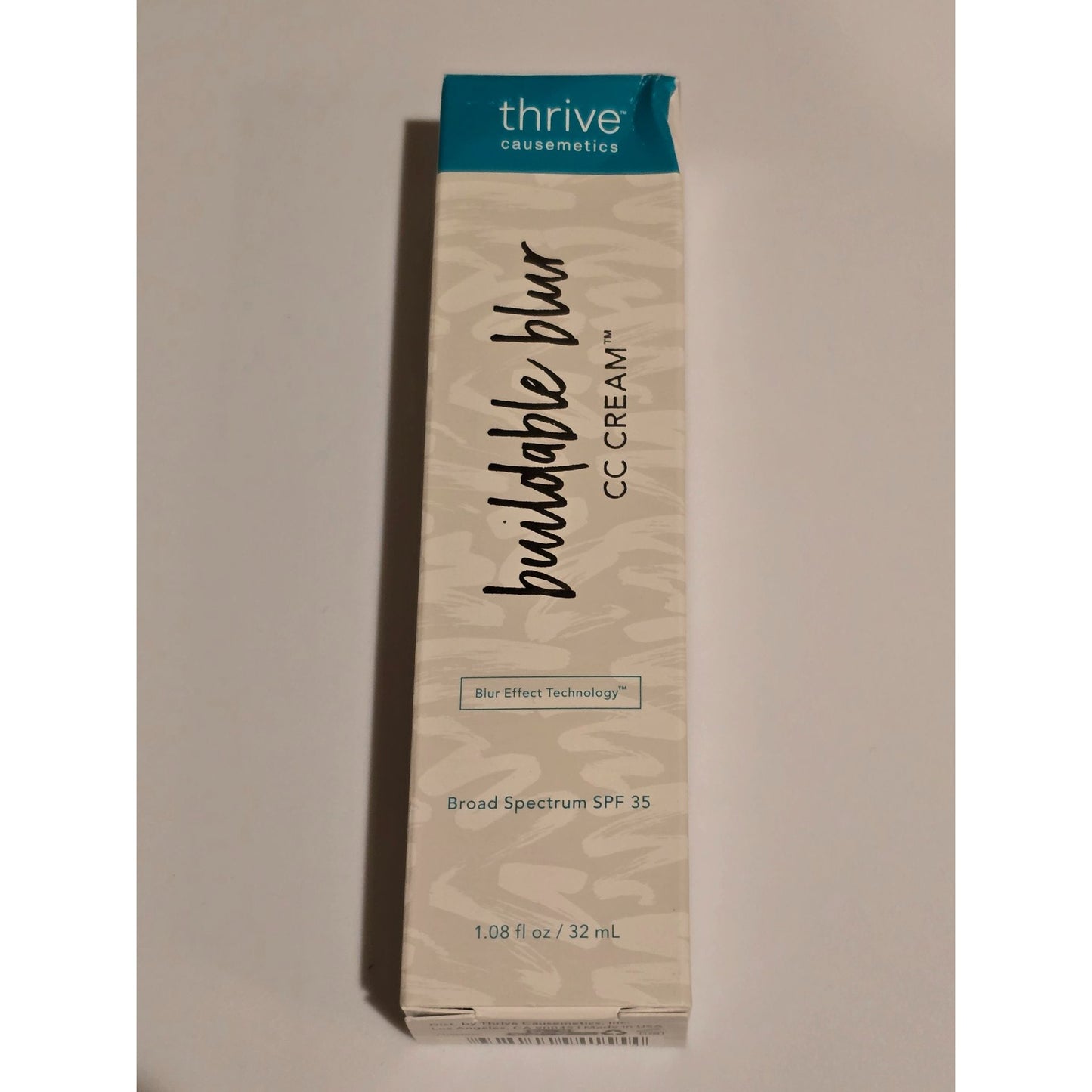 Thrive Causmetics Buildable Blur CC Cream Light Neutral Undertones SPF 35