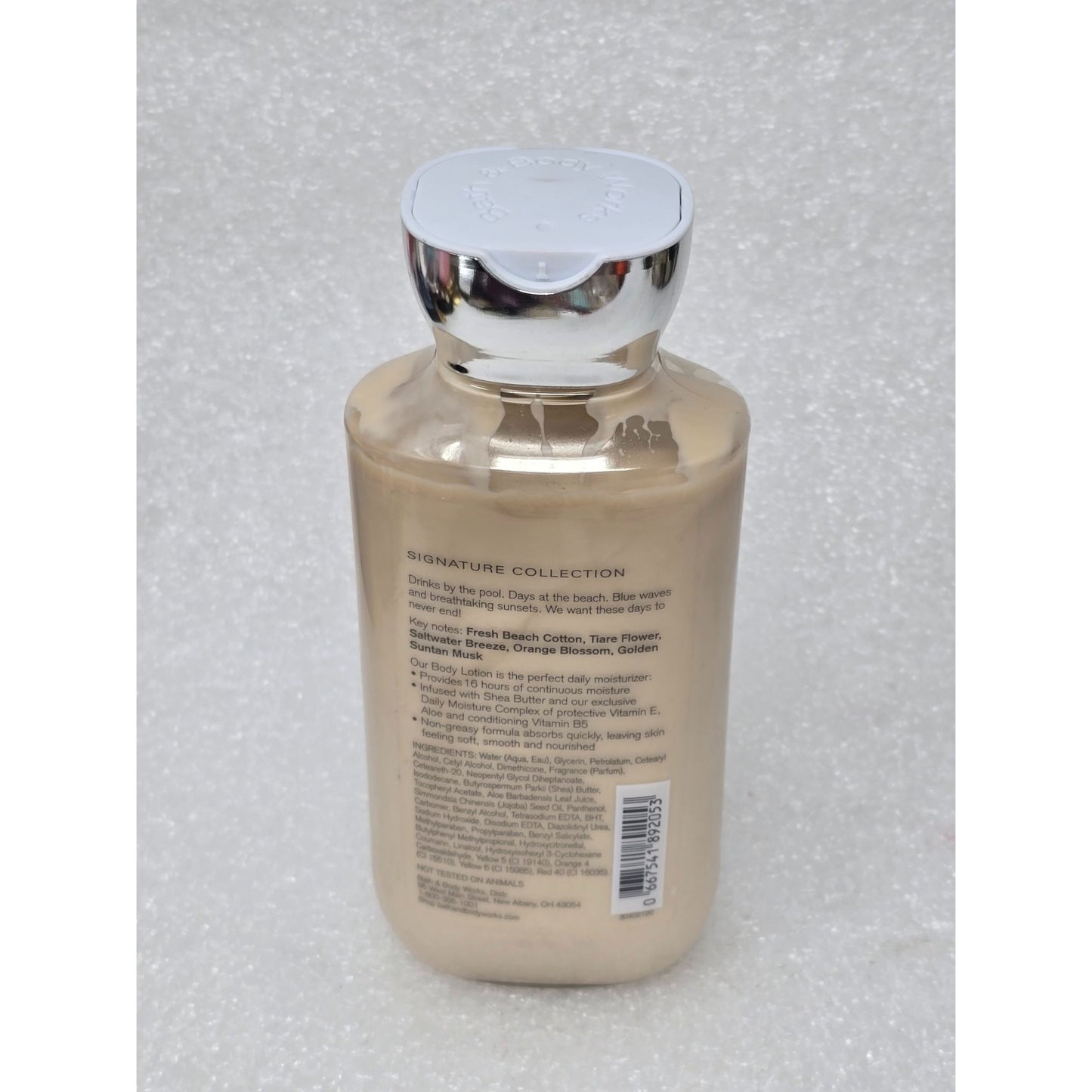 Bath & Body Works Forever Beach Days Body Lotion 8 Fl Oz Shea & Vitamin E