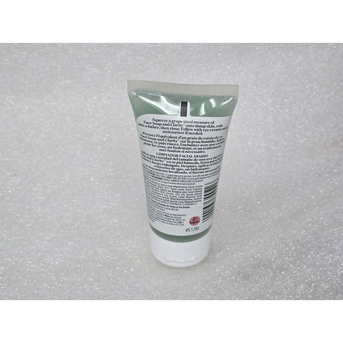 Soap & Glory Face Soap And Clarity Vitamin C Facial Wash 1.69 oz Travel Size