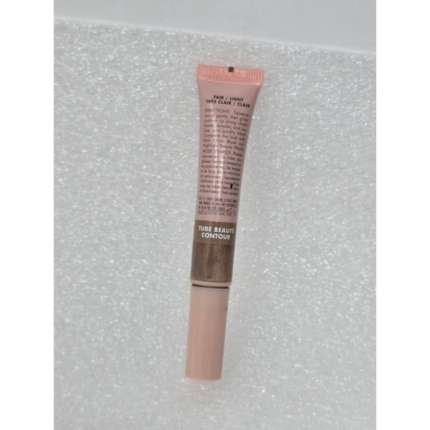 e.l.f. Halo Glow Beauty Wand Contour Fair / Light 0.33oz Tube Makeup Stick