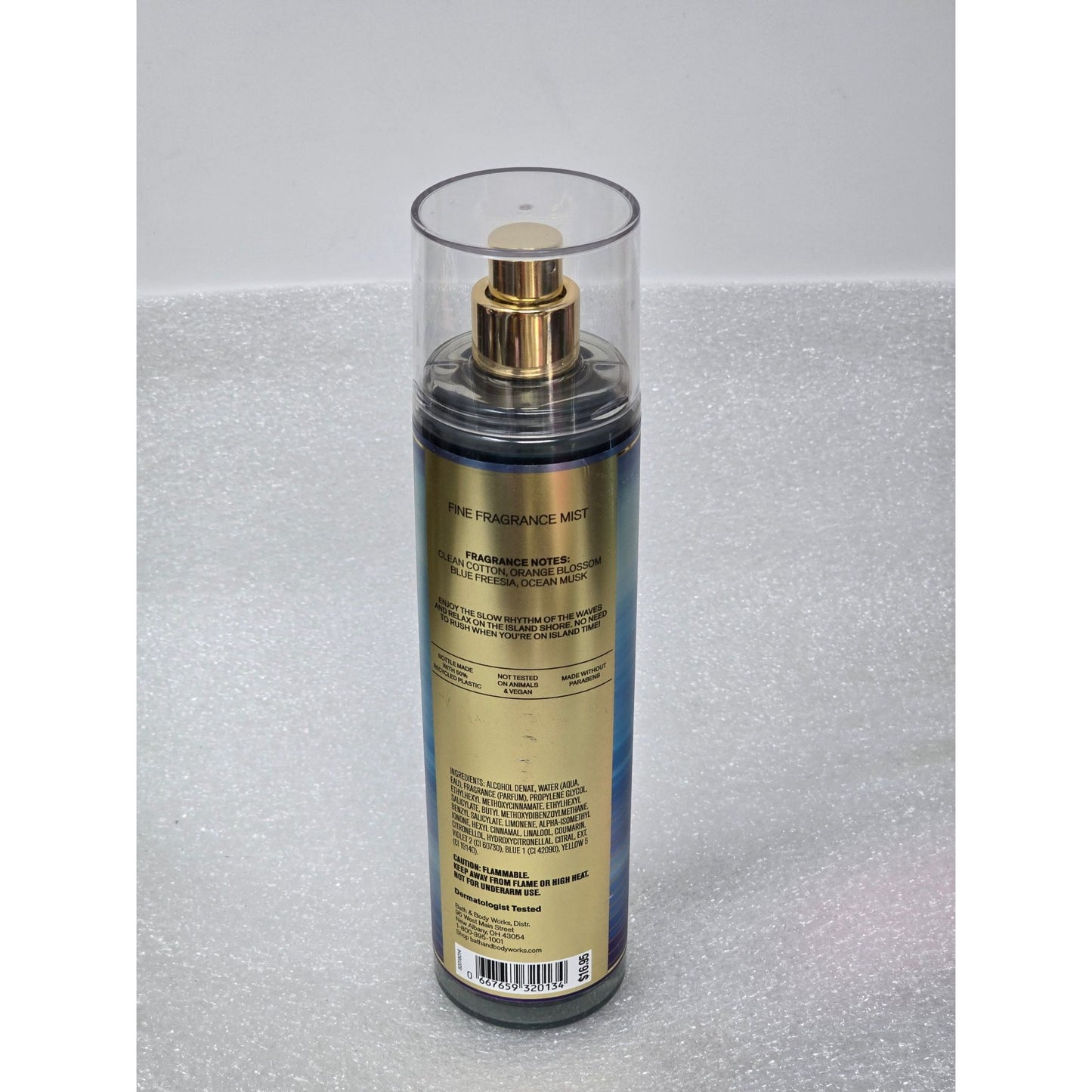 Bath & Body Works Sea Island Shore Fine Fragrance Mist 8 Fl Oz
