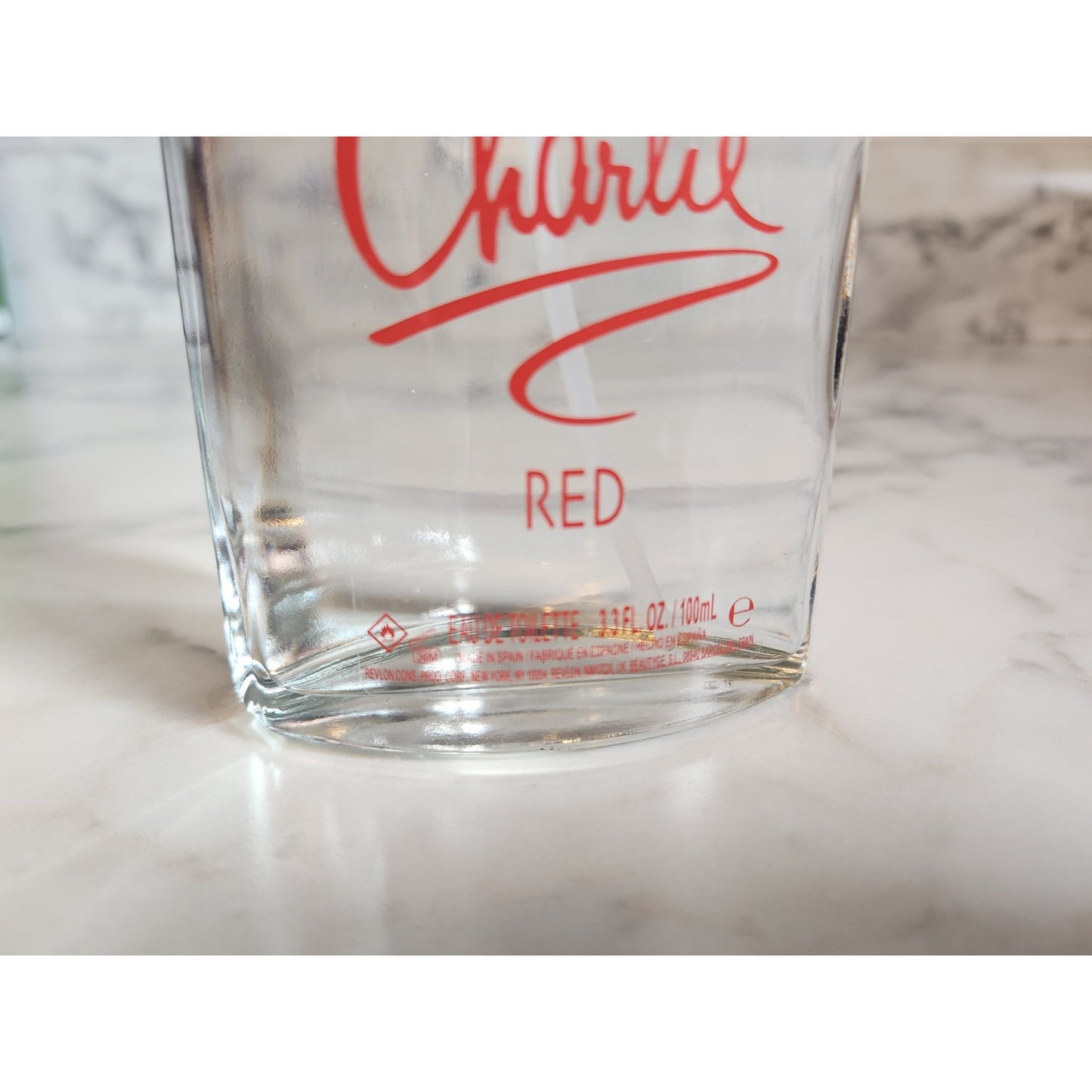 Revlon Charlie Red Eau De Toilette Perfume Spray 3.3 oz Classic Feminine Scent