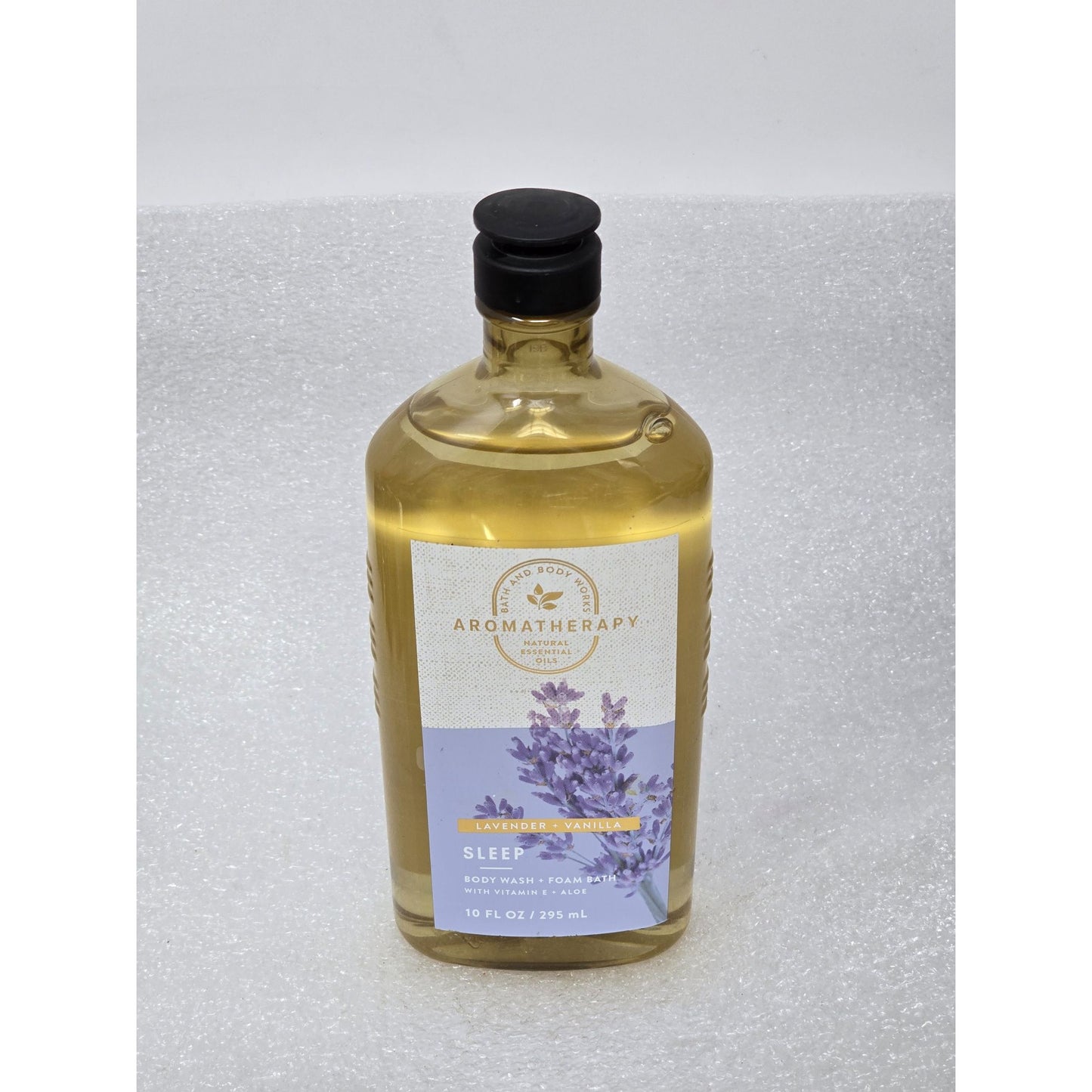 Bath & Body Works Lavender Vanilla Aromatherapy Sleep Body Wash & Foam Bath 10oz