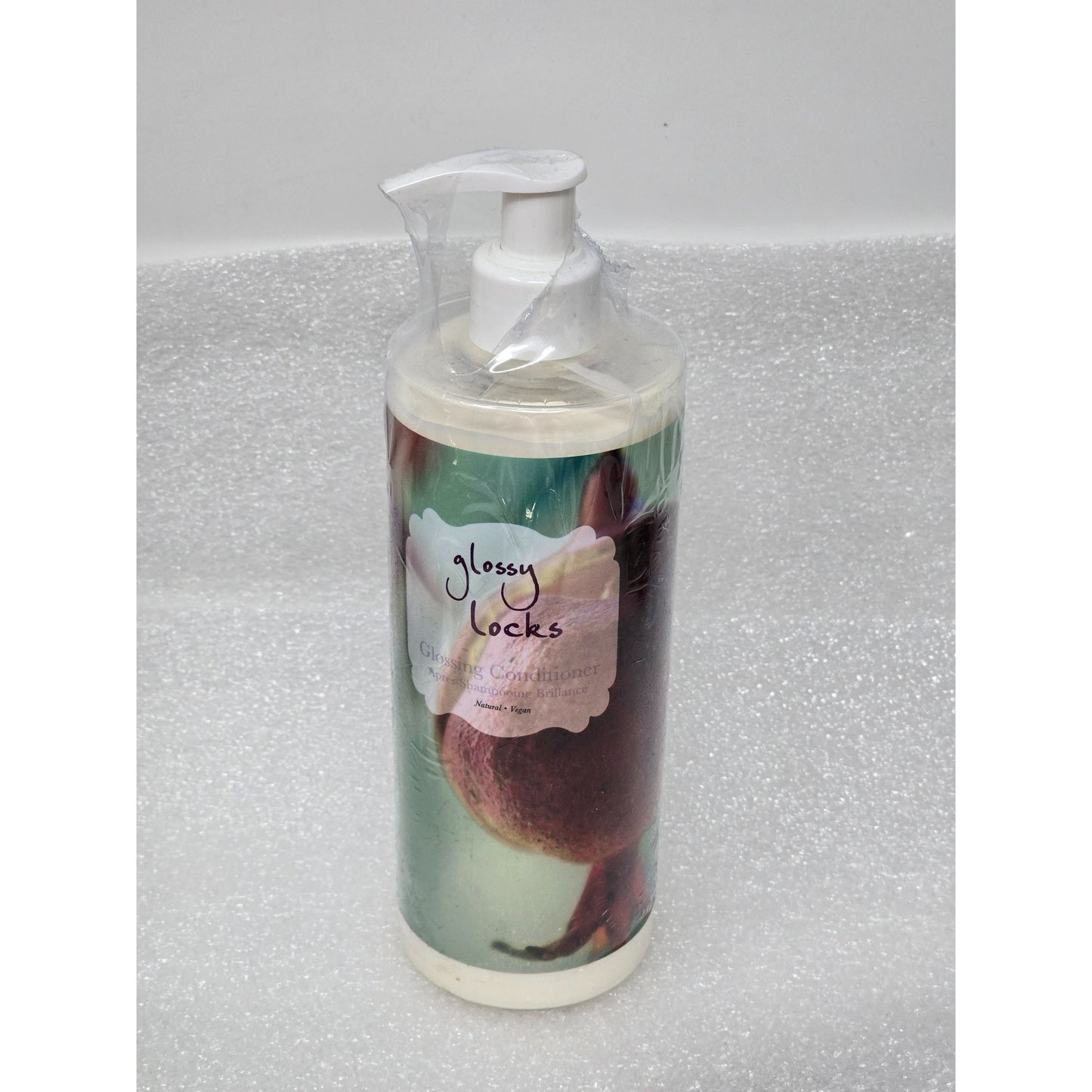 Glossy Locks Glossing Conditioner 13.5 Oz Vegan & Natural Formula Gluten-Free