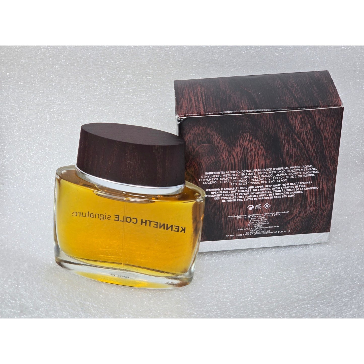 Kenneth Cole Signature Eau De Toilette Spray For Men 3.4 Oz / 100 mL New In Box