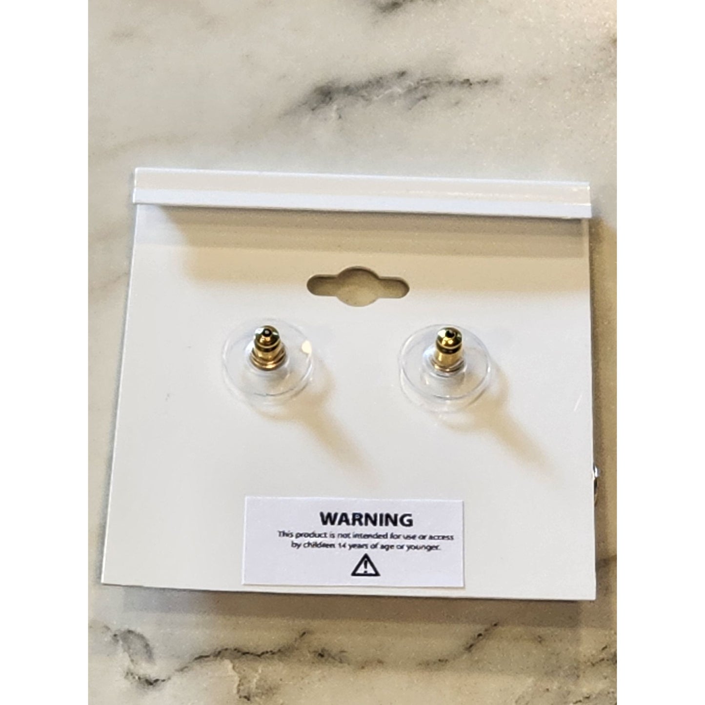 Goldtone Gloria Vanderbilt Round Drop Earrings With Rhinestone Accents