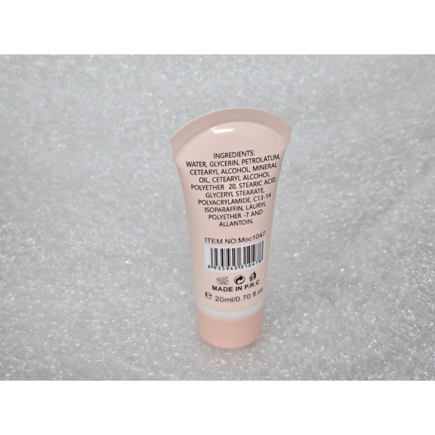 Mocallure Vaseline Peach Scented Silky Hand Cream 20ml Moisturizing & Nourishing