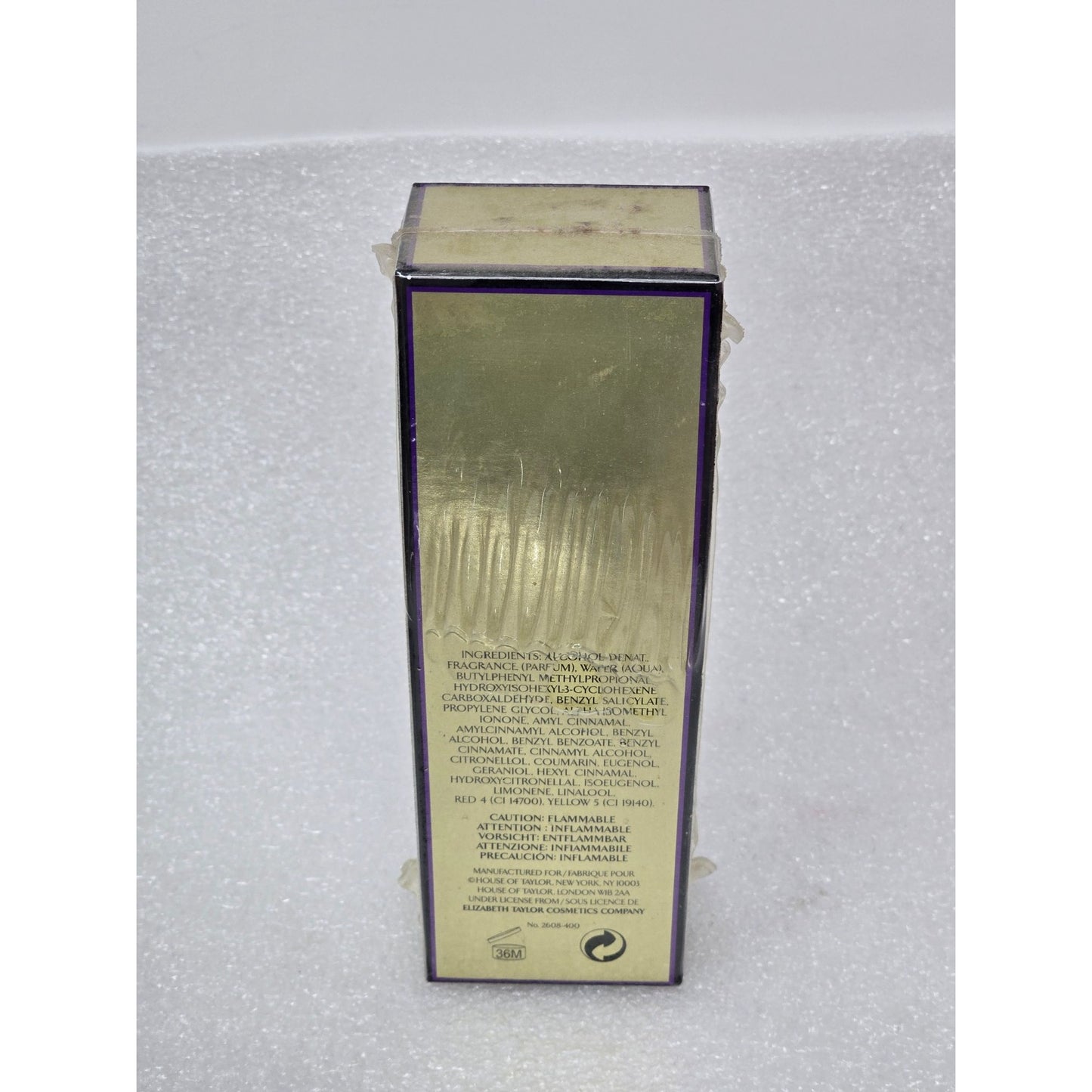 Elizabeth Taylor White Diamonds Eau De Toilette Perfume Spray 1.7 Fl Oz Sealed