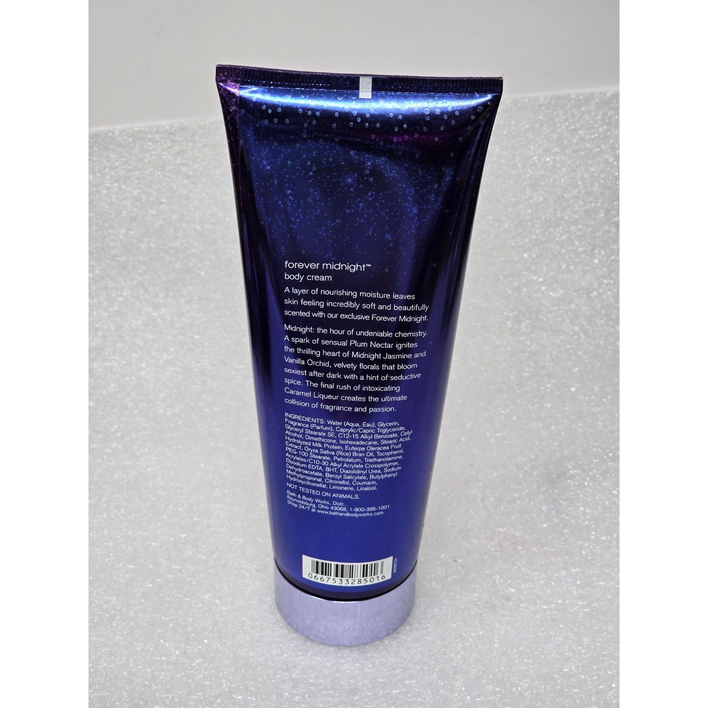 Forever Midnight Body Cream 8 Oz Bath & Body Works Elegant Moisturizing Skincare