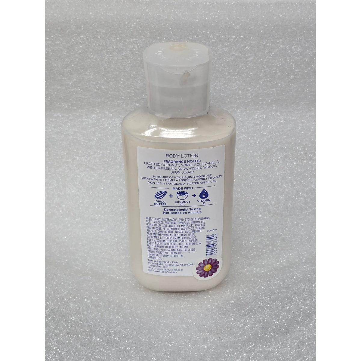 Bath & Body Works Frosted Coconut Snowball Body Lotion Shea Butter Vitamin E